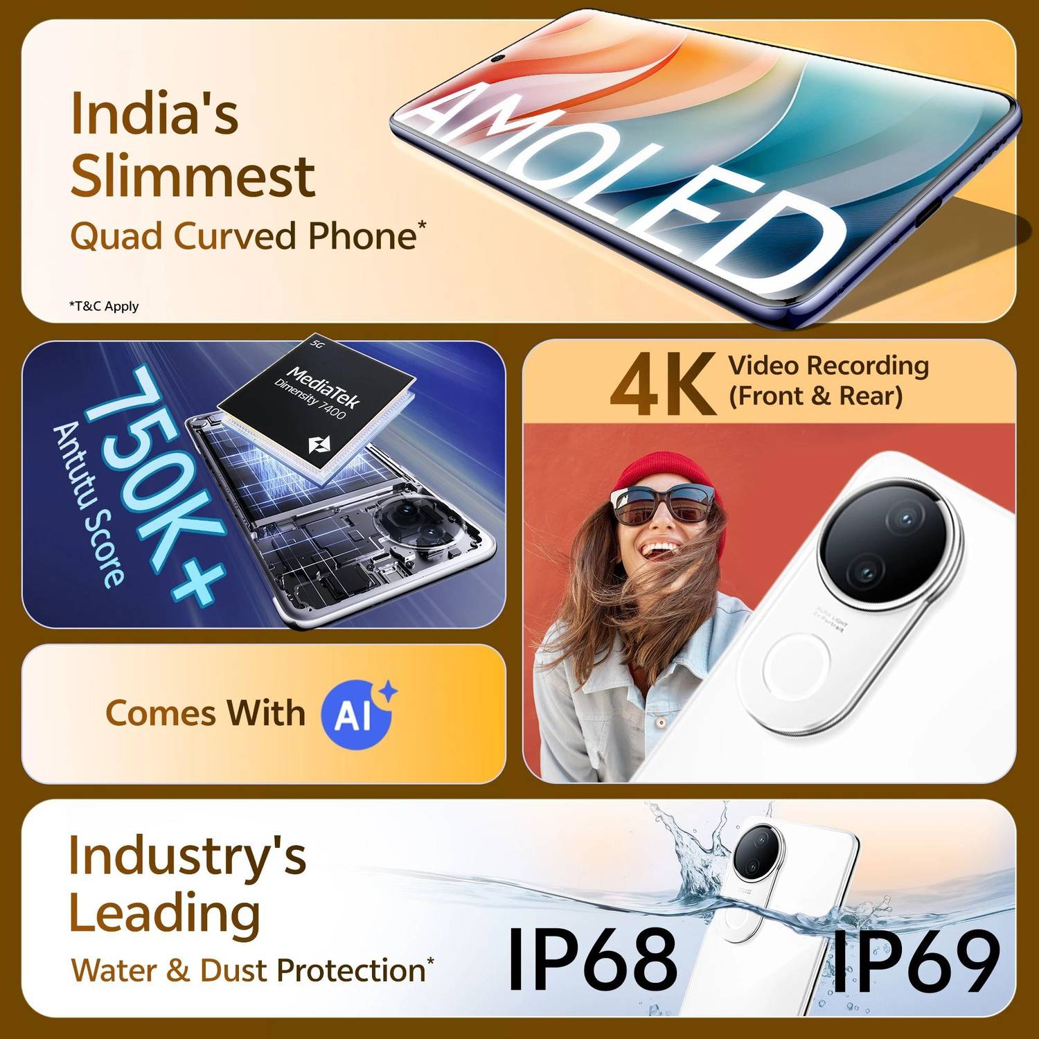 vivo T4R 5G 256GB Arctic White - Image 4