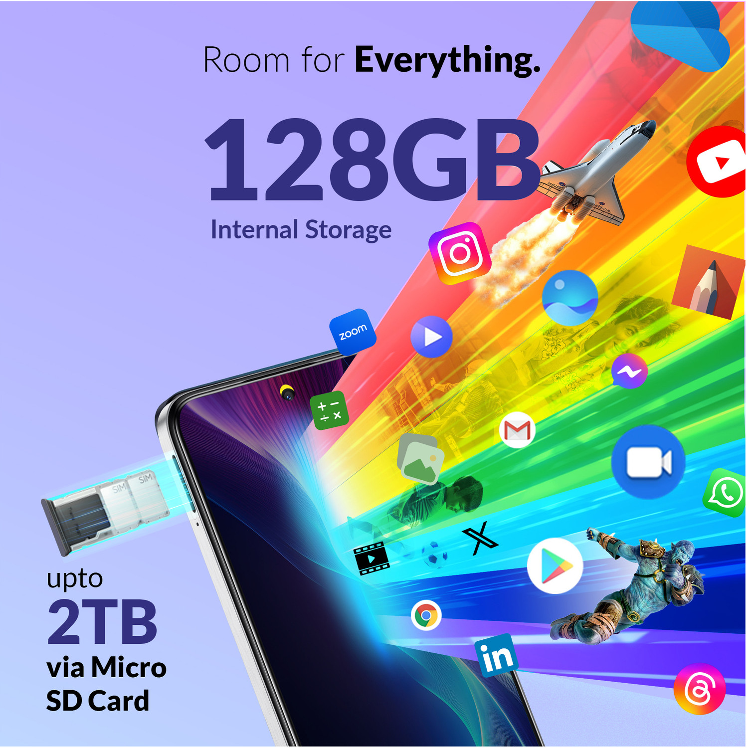 Image of Alcatel V3 Classic 5G (Halo White, 128 GB)