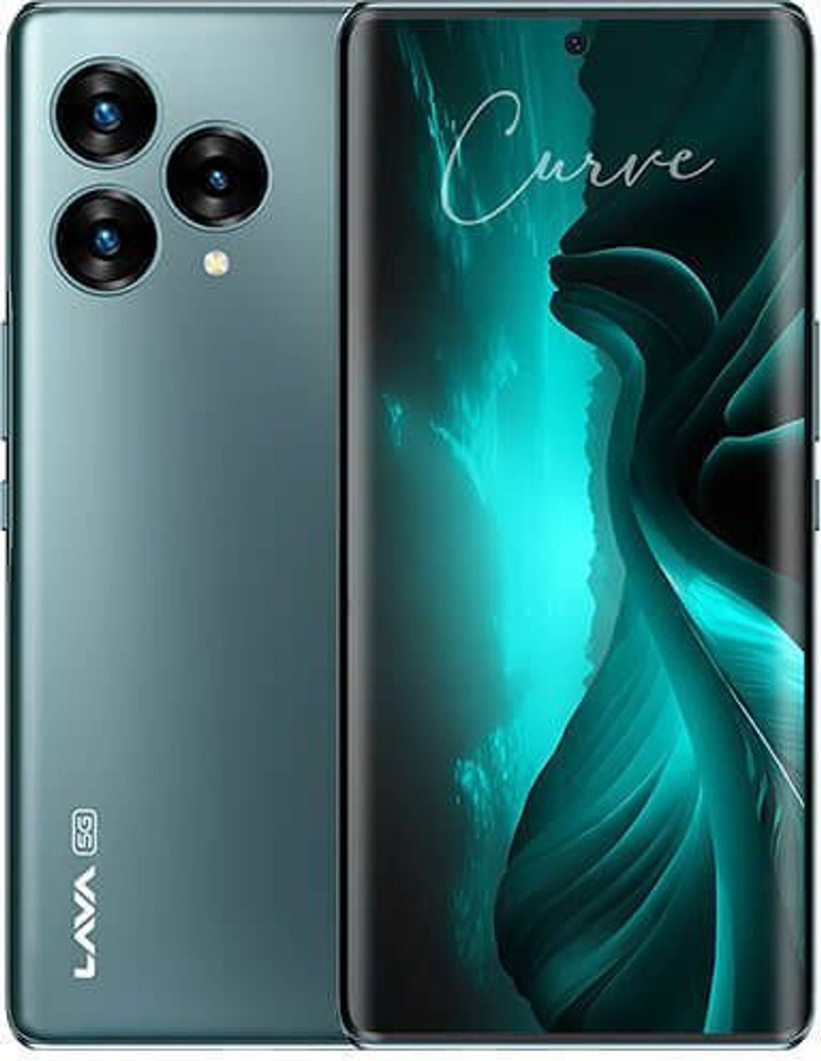 LAVA Blaze Curve 5G 256GB Glass Viridian - Image 1