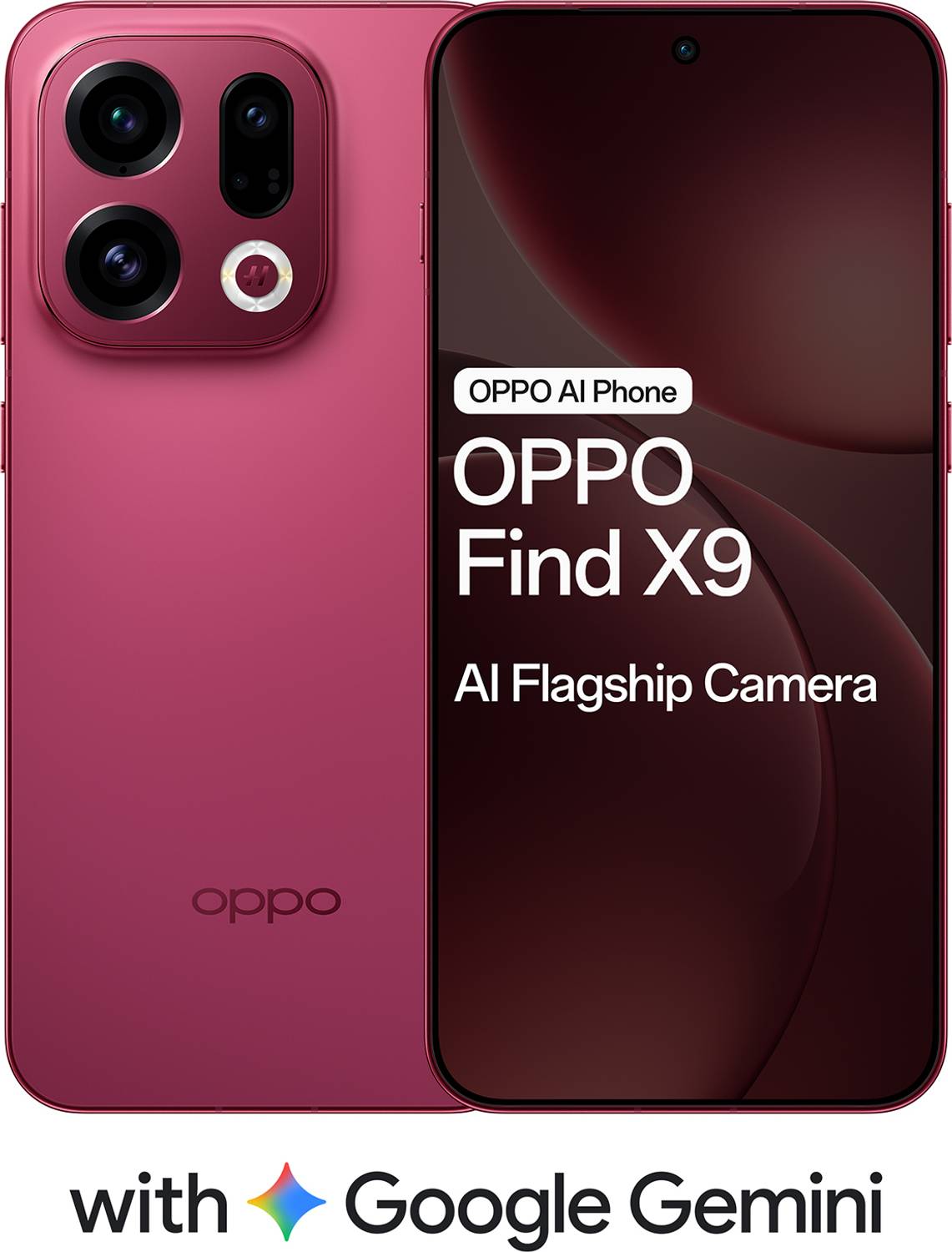 OPPO Find X9 256GB Velvet Red - Image 1