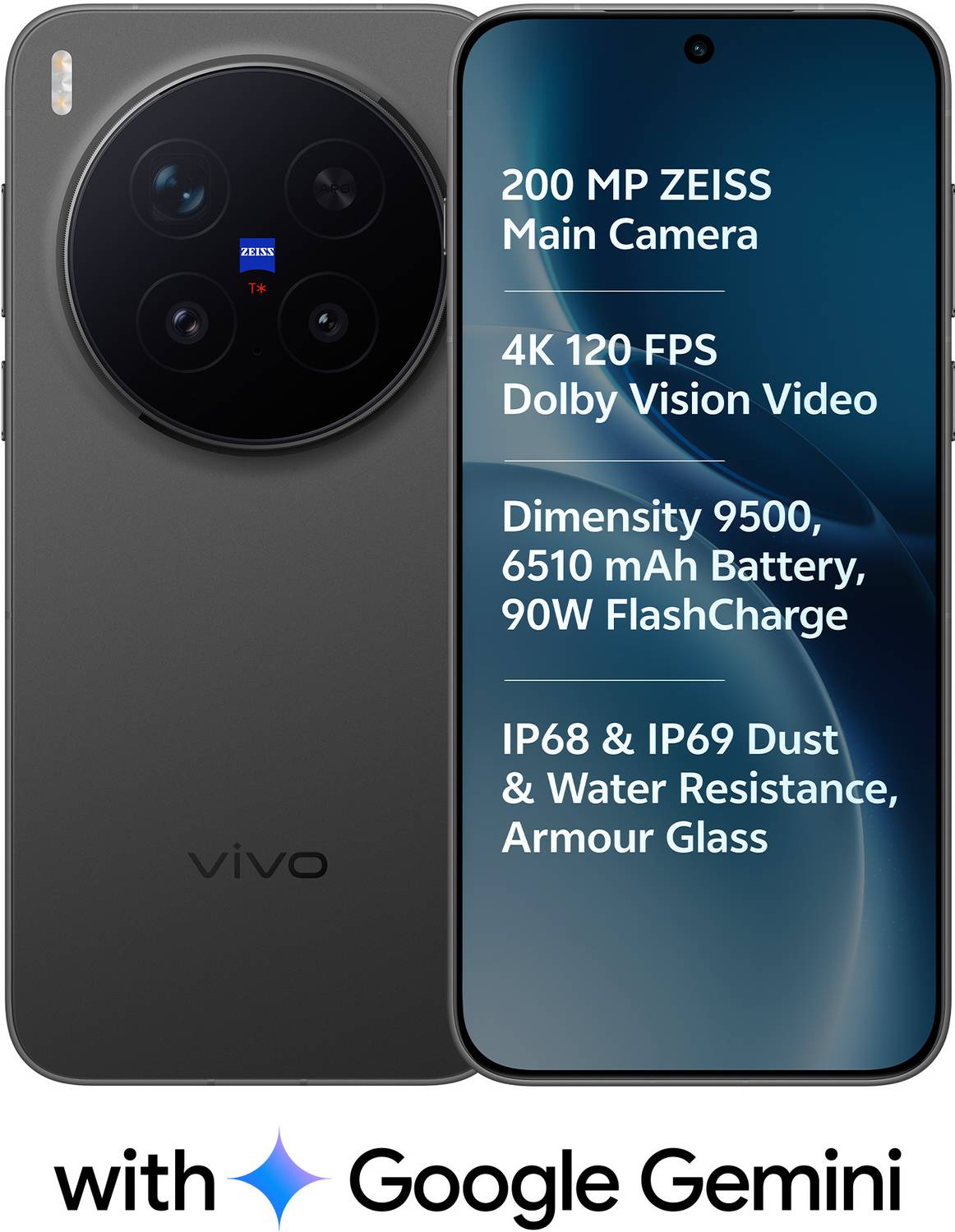 vivo X300 Pro 512GB Elite Black - Image 1
