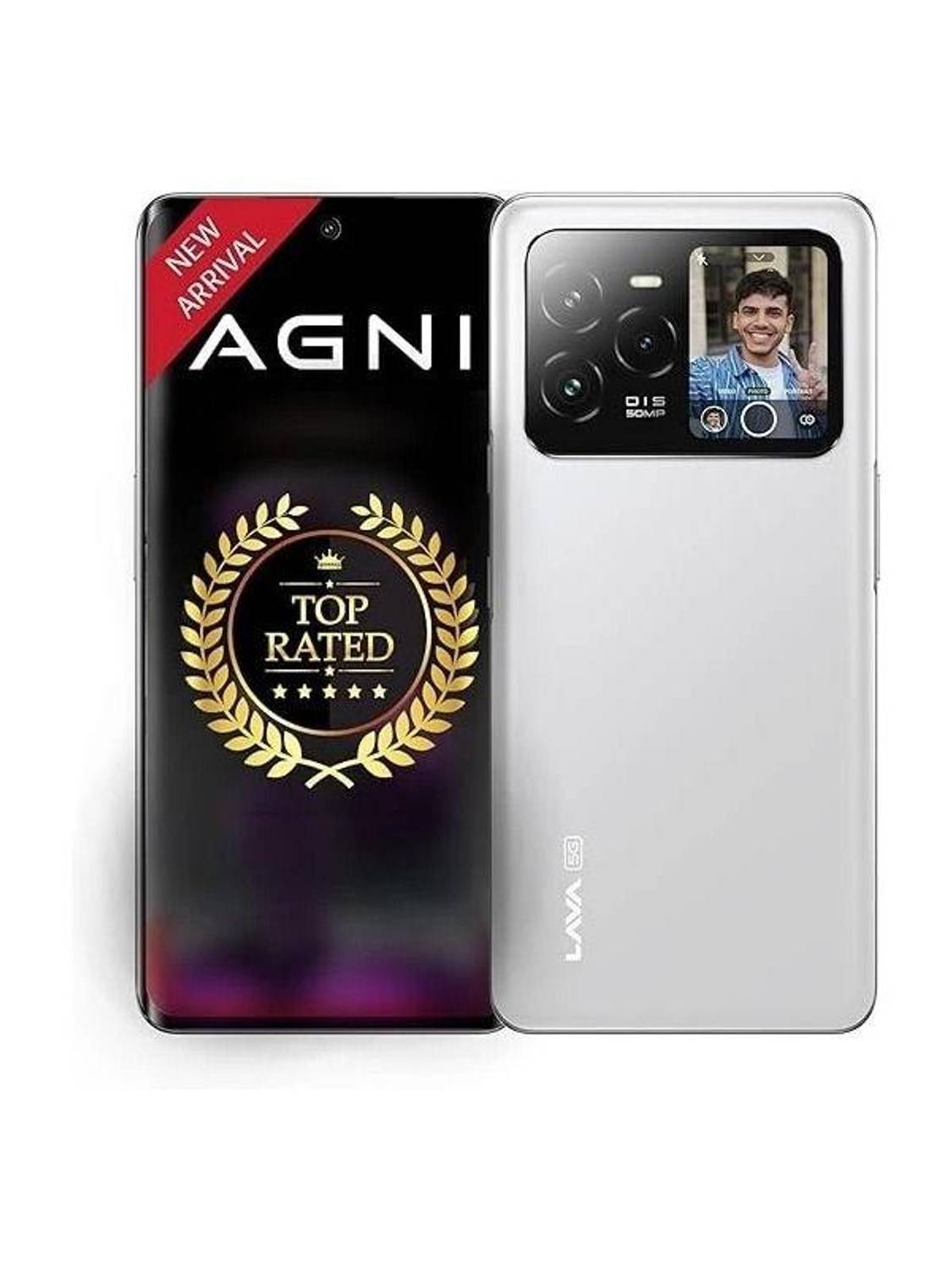LAVA Agni 3 5G (Pristine Glass, 256 GB) - Image 1