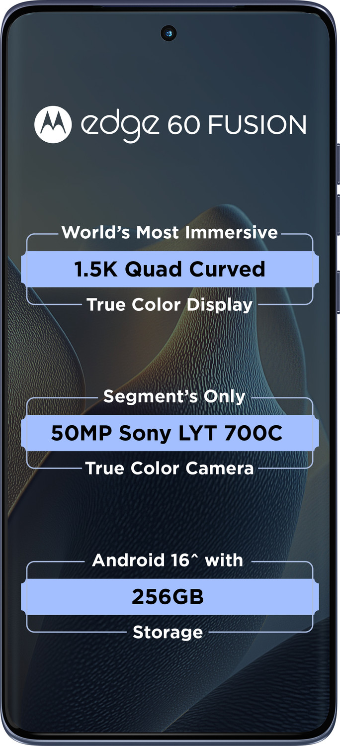 Image of MOTOROLA Edge 60 Fusion 5G (PANTONE Slipstream, 256 GB)