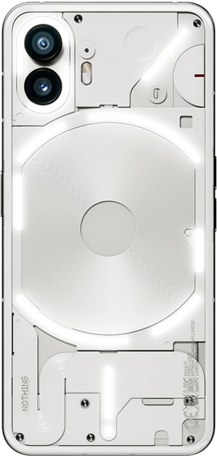Nothing Phone (2) 白 12GB/512GB 美品 付属品未使用 Nothing Phone (2) (White, 256 GB) (12 GB RAM)