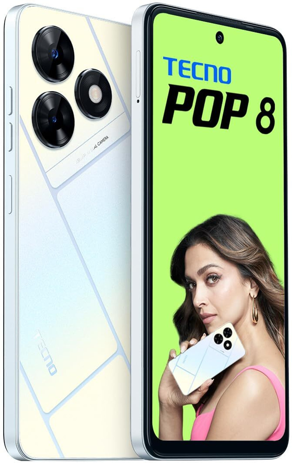 Image of Tecno POP 8 (Mystery White, 64 GB)
