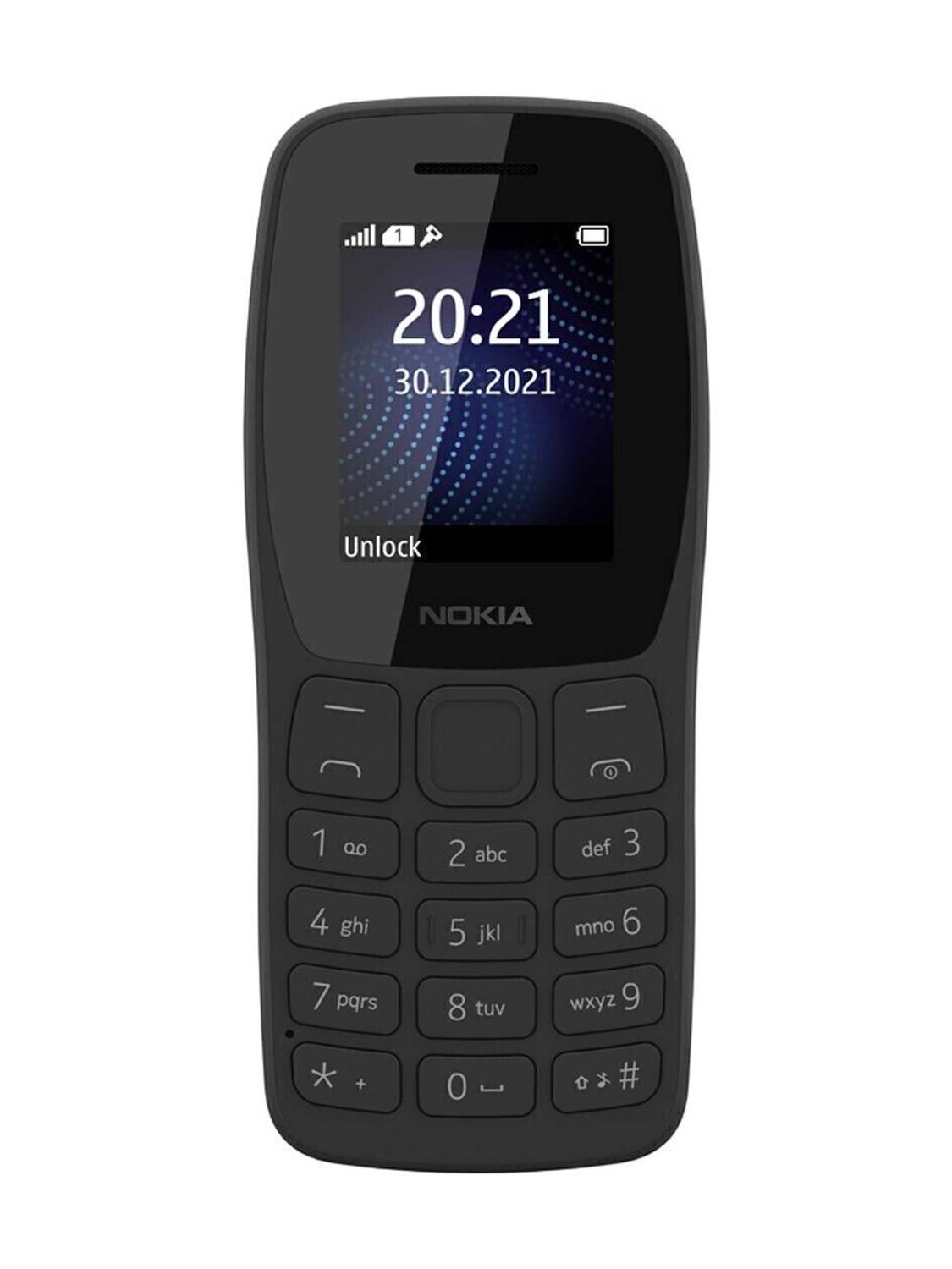 Nokia 105 Single SIM, Keypad Mobile Phone with Wireless FM Radio