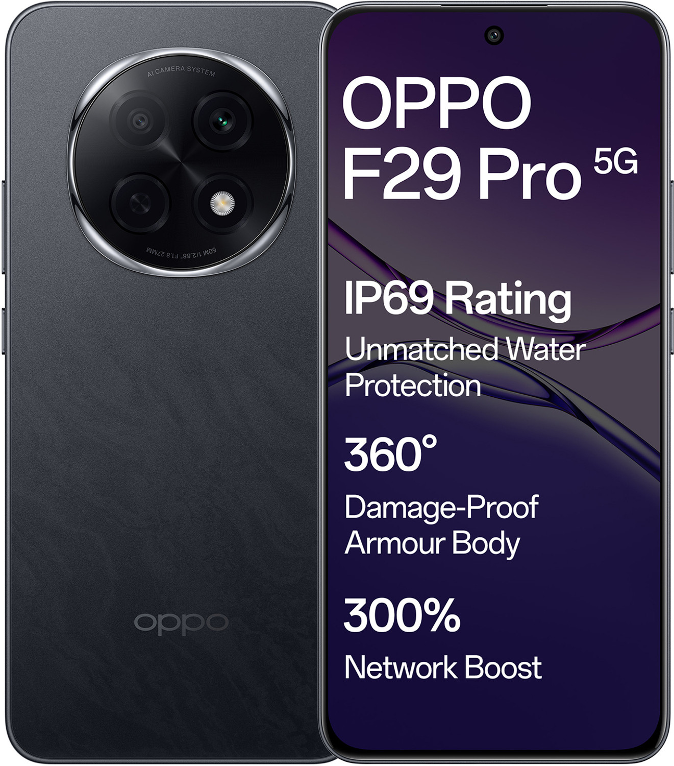 Image of OPPO F29 Pro 5G (Granite Black, 128 GB)