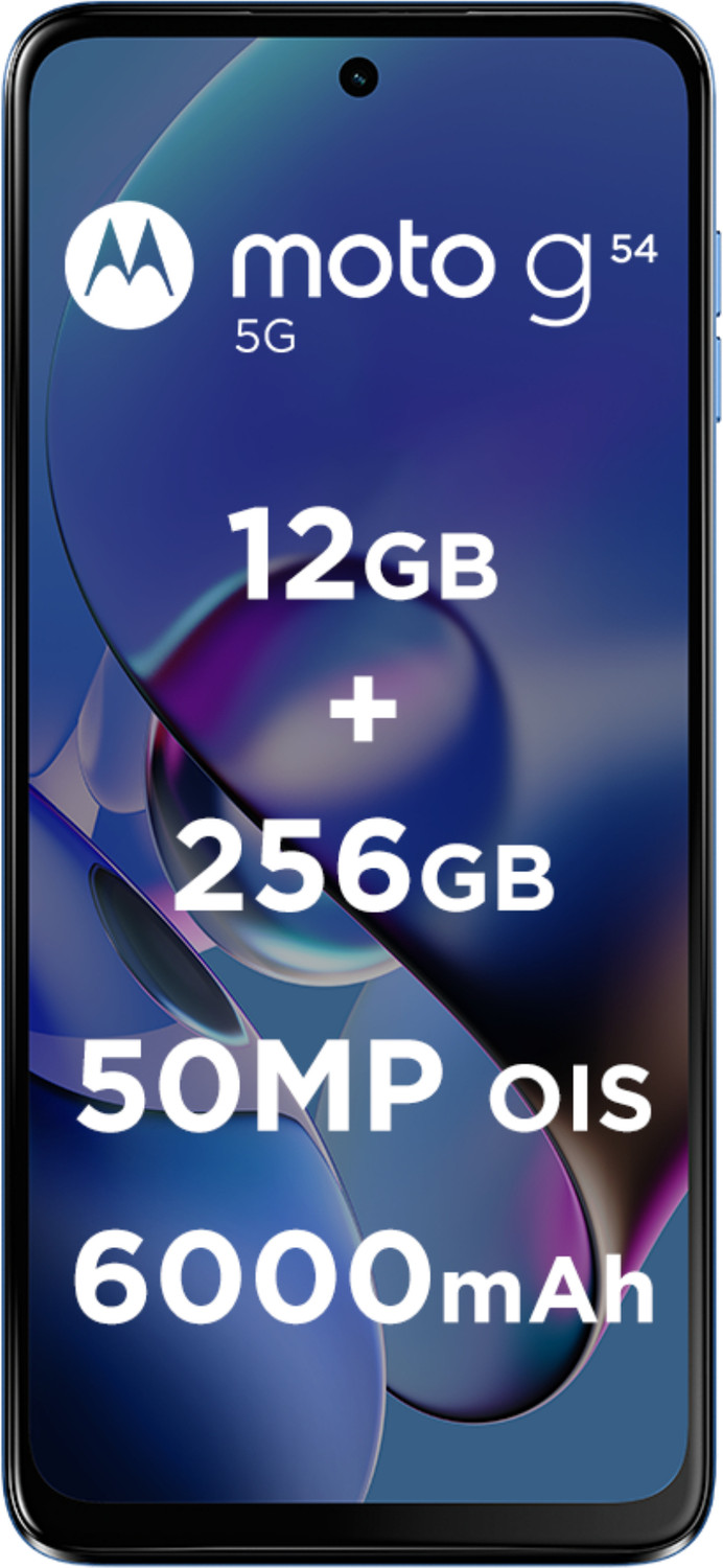 Image of Motorola g54 5G (Pearl Blue, 256 GB)