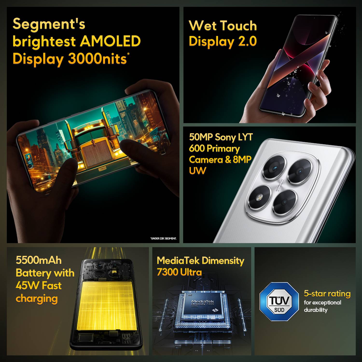 POCO X7 5G 256GB Cosmic Silver - Image 3