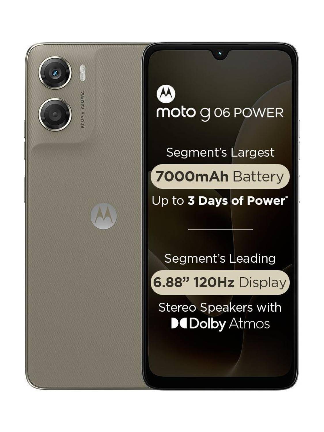 MOTOROLA g06 power (Pantone Laurel Oak, 64 GB)