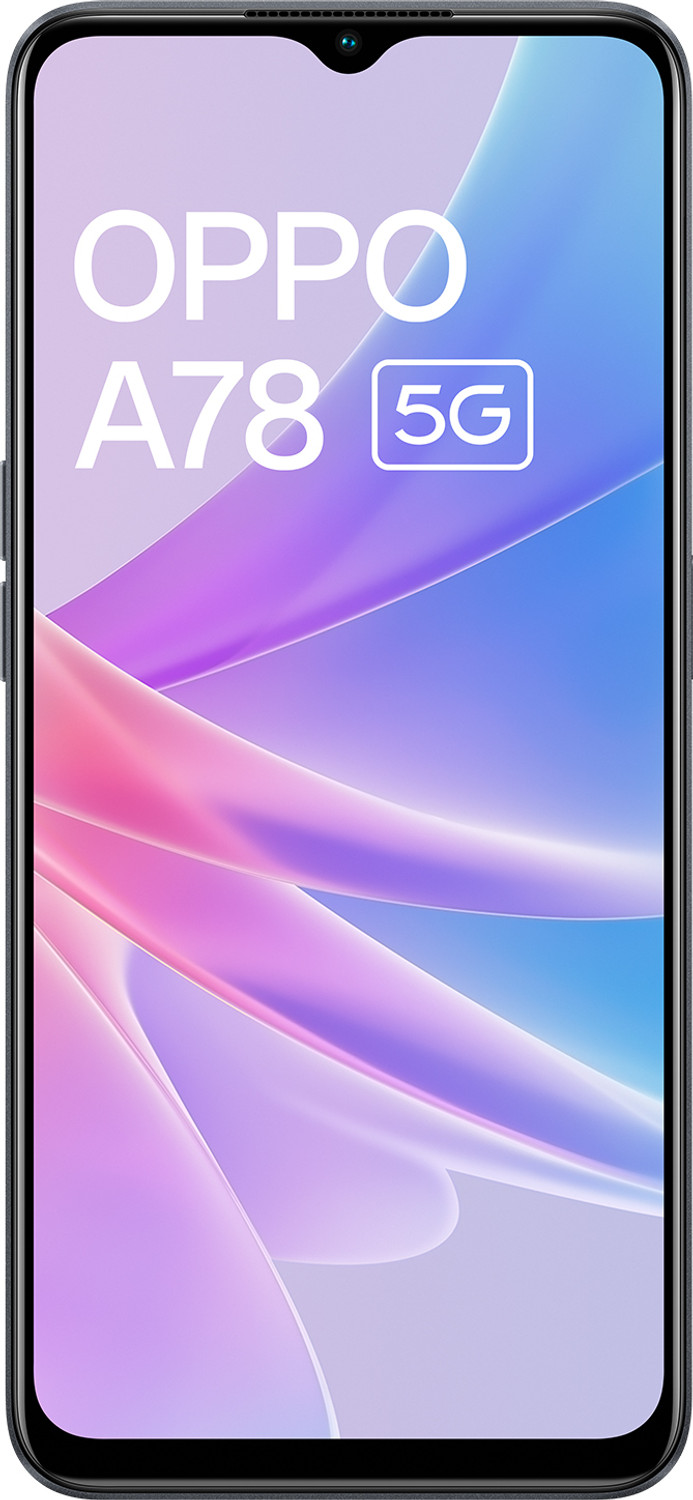 Image of OPPO A78 5G (Glowing Black, 128 GB)