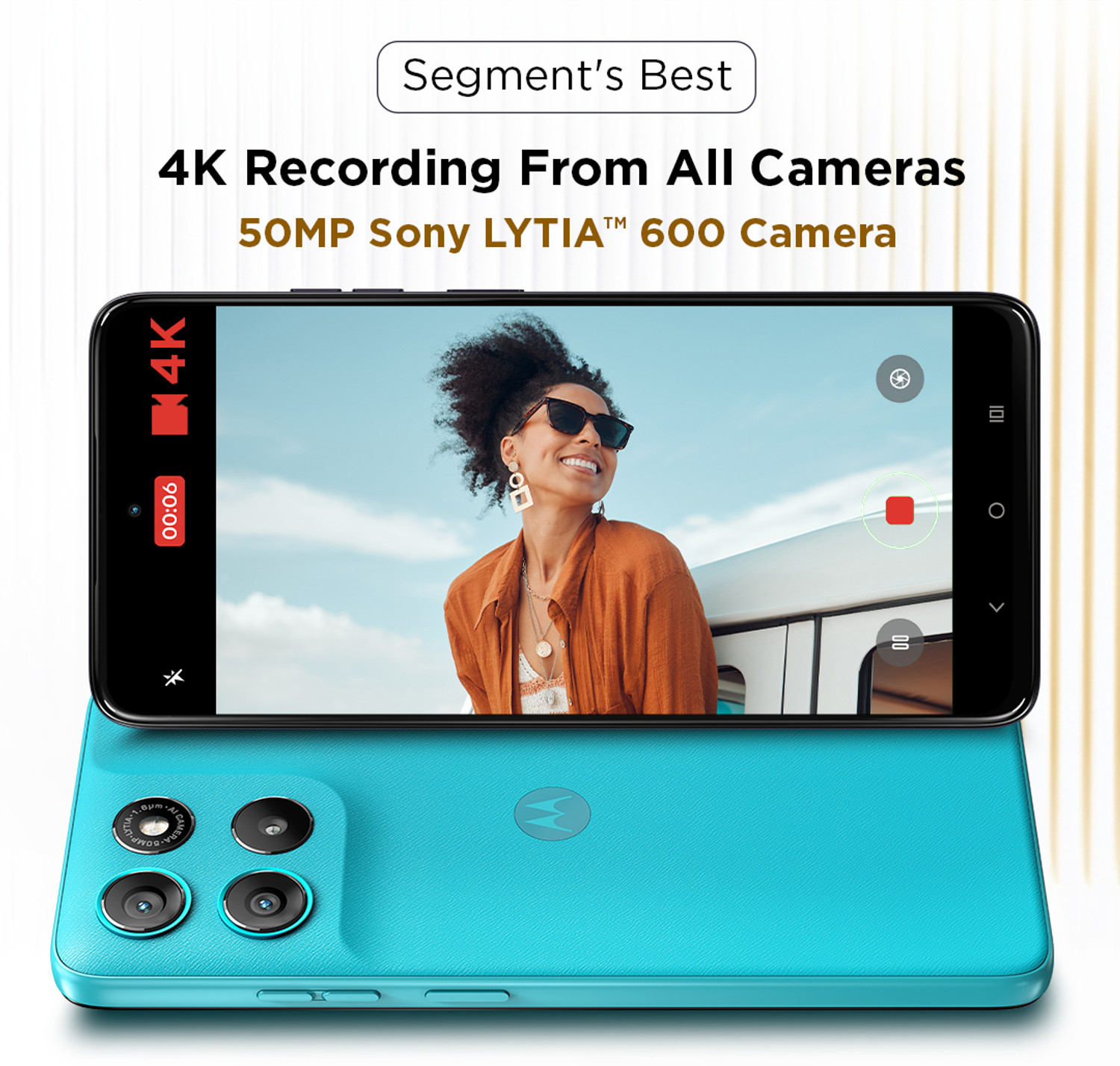 Image of MOTOROLA g67 power 5G (Pantone Curacao Blue, 256 GB)