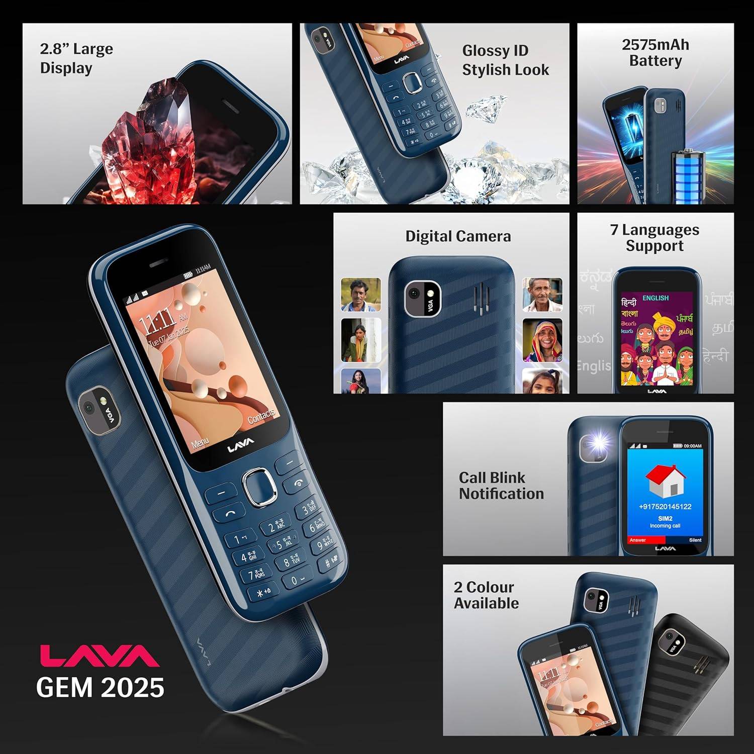 LAVA Gem 2025 Blue - Image 2