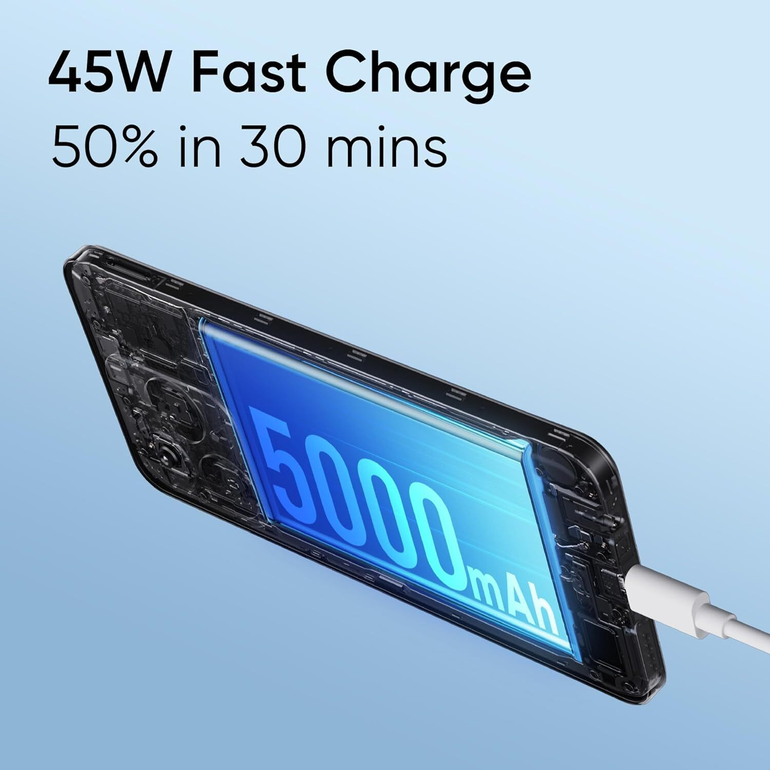 Image of realme Narzo N63 4G (Leather Blue, 128 GB)