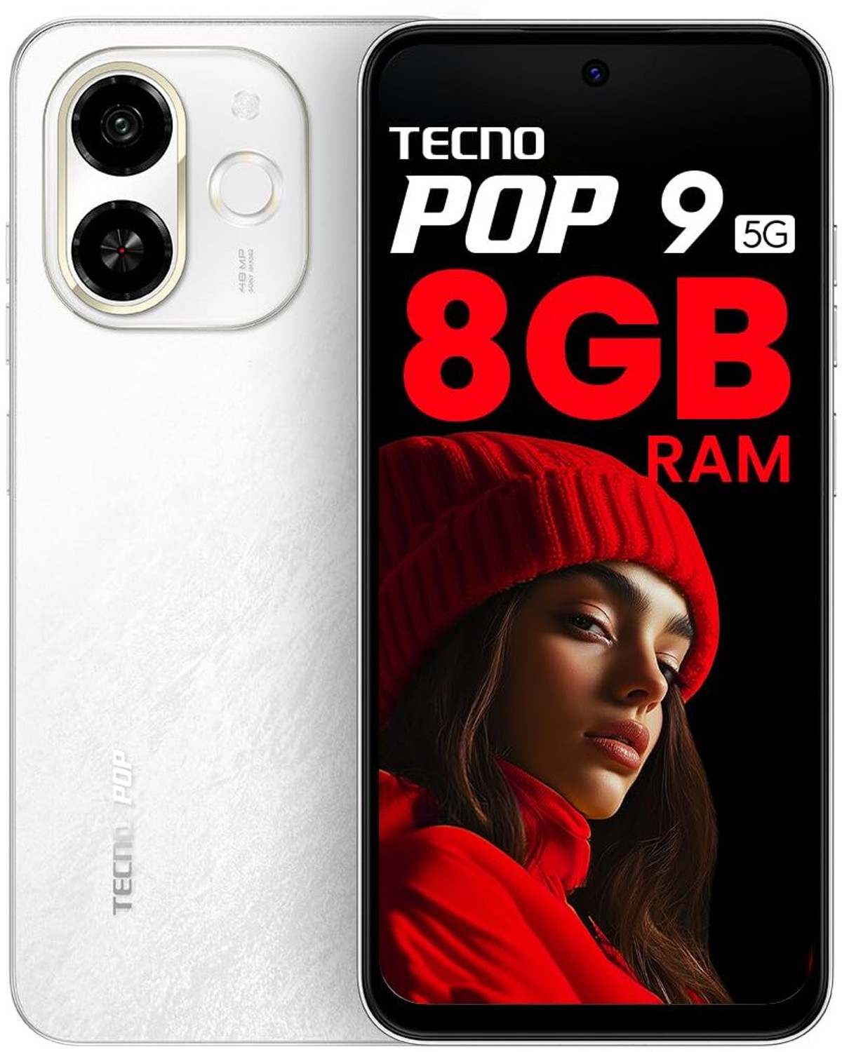 Image of Tecno POP 9 5G (Aurora Cloud, 128 GB)