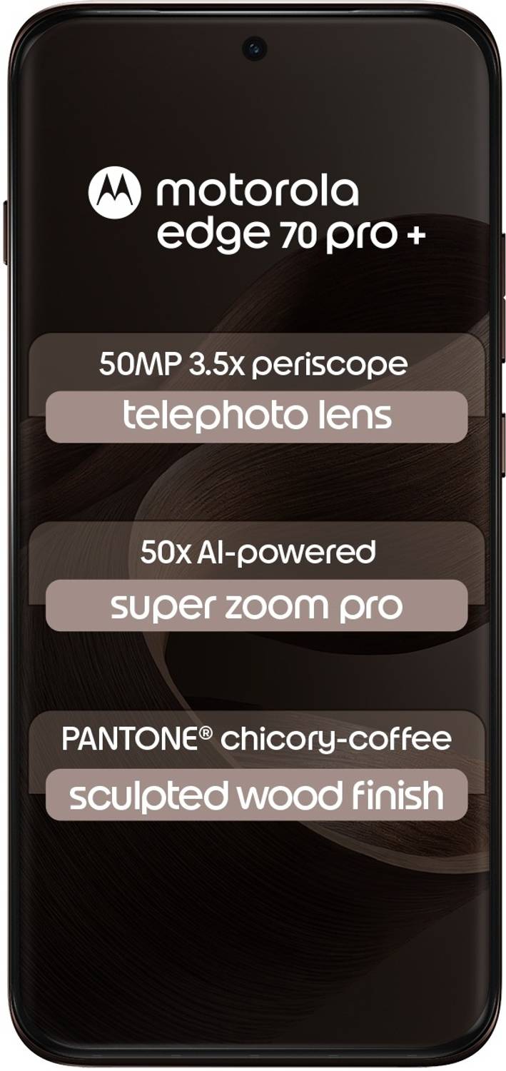 MOTOROLA Edge 70 Pro+ 256GB Brown - Image 2
