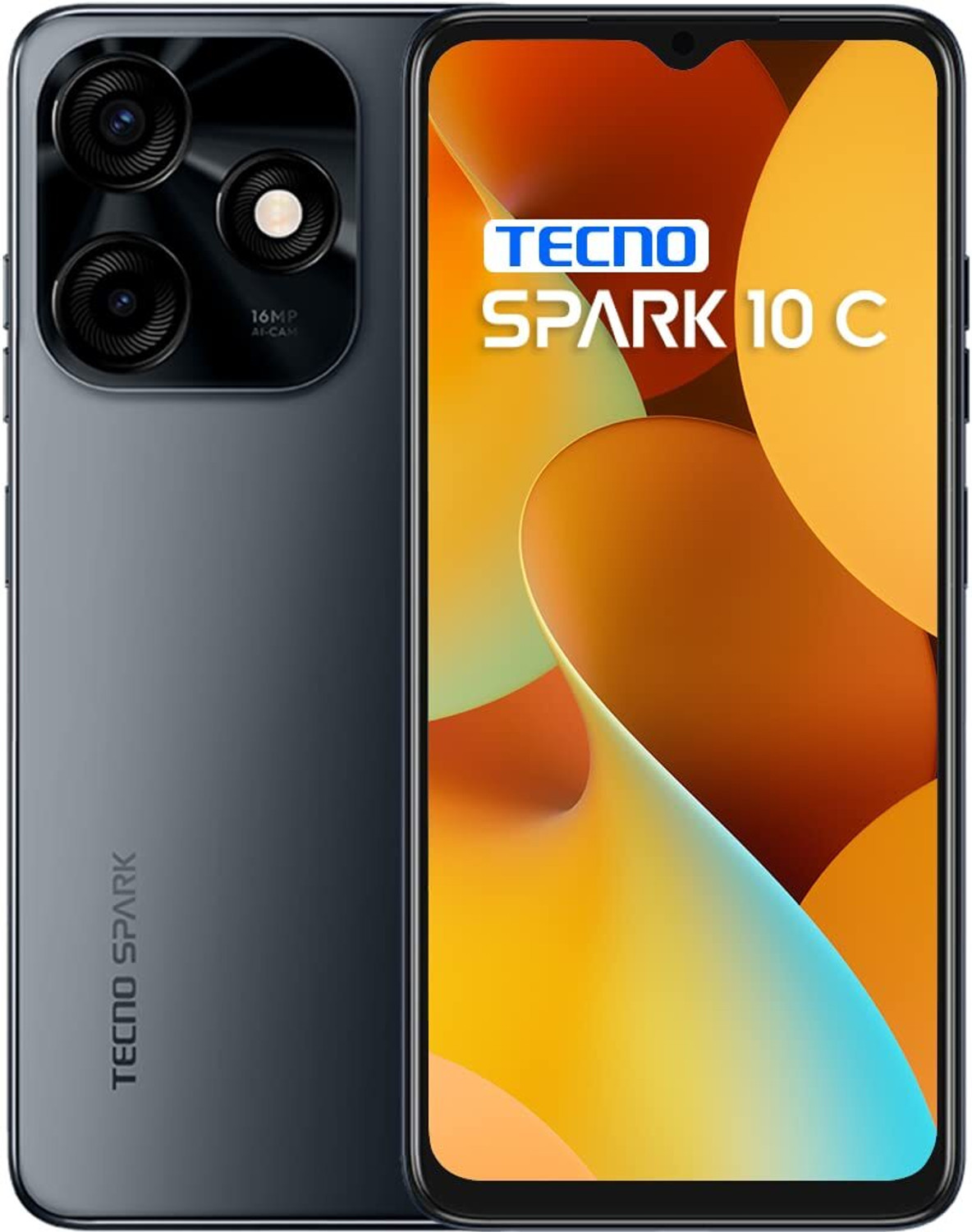 Image of Tecno Spark 10C (Black, 8 GB)