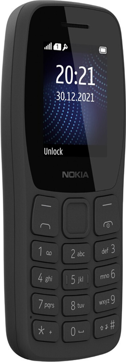 Nokia 105 Classic Single Sim Keypad Phone, Without Charger - Price History