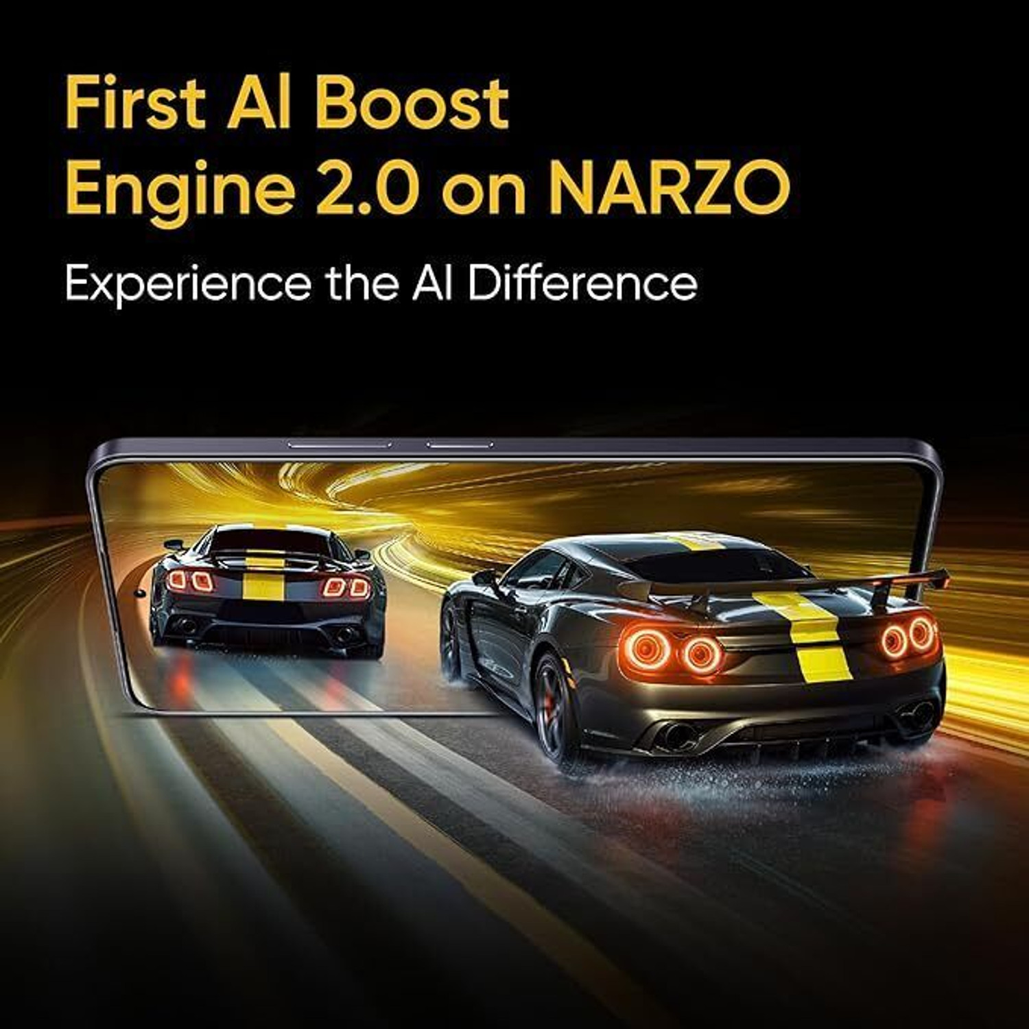 Image of realme 70 TURBO 5G (Turbo Yellow, 128 GB)