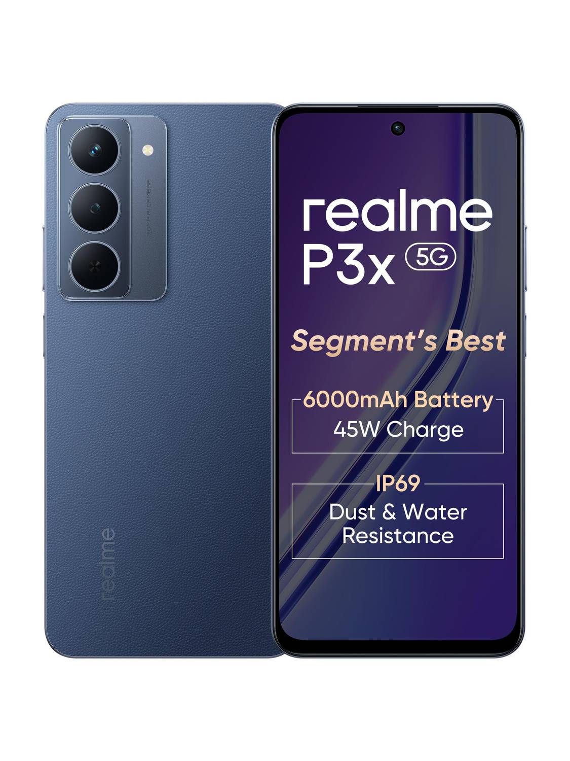 P3x 5G (Midnight Blue, 128 GB) - Image 1