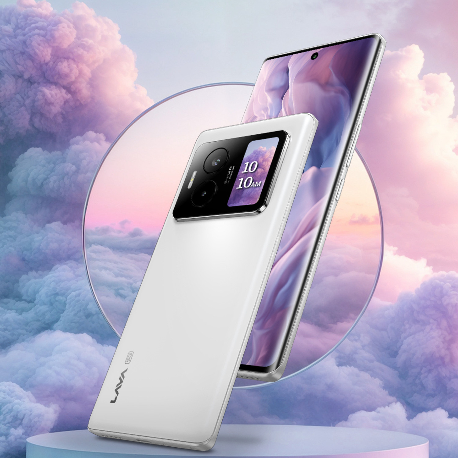 Image of LAVA Blaze Duo (Arctic White, 128 GB)