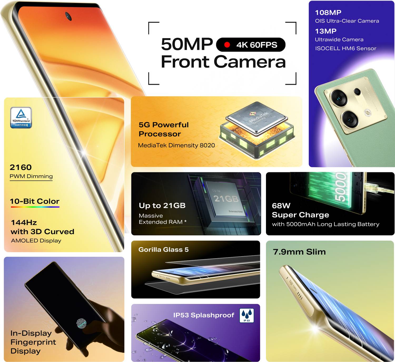 Infinix Zero 30 5G 256GB Rome Green - Image 4