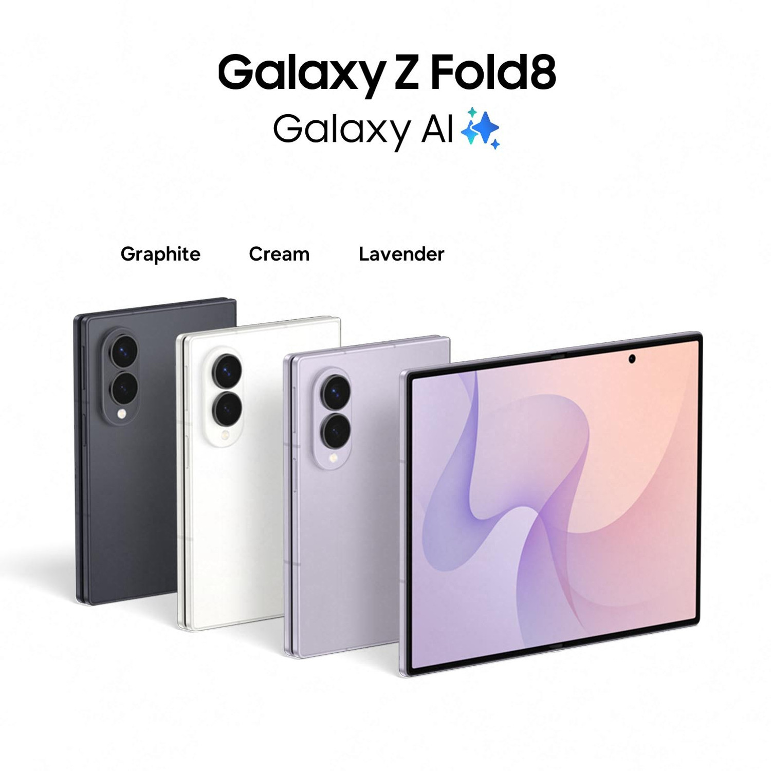 Image of Samsung Galaxy Z Fold8 5G (Graphite, 512 GB)