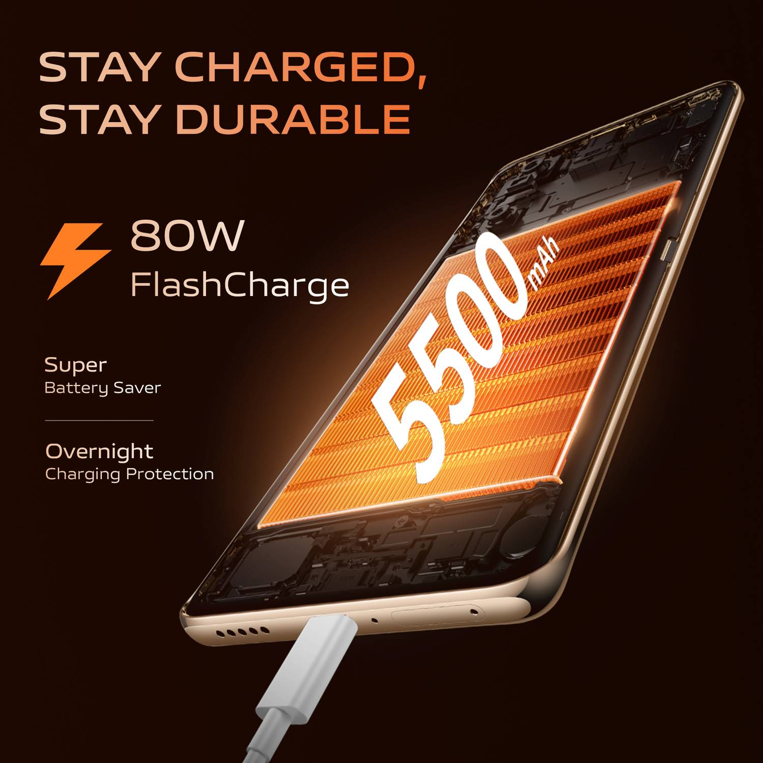 vivo T3 Pro 5G 128GB Sandstone Orange - Image 5