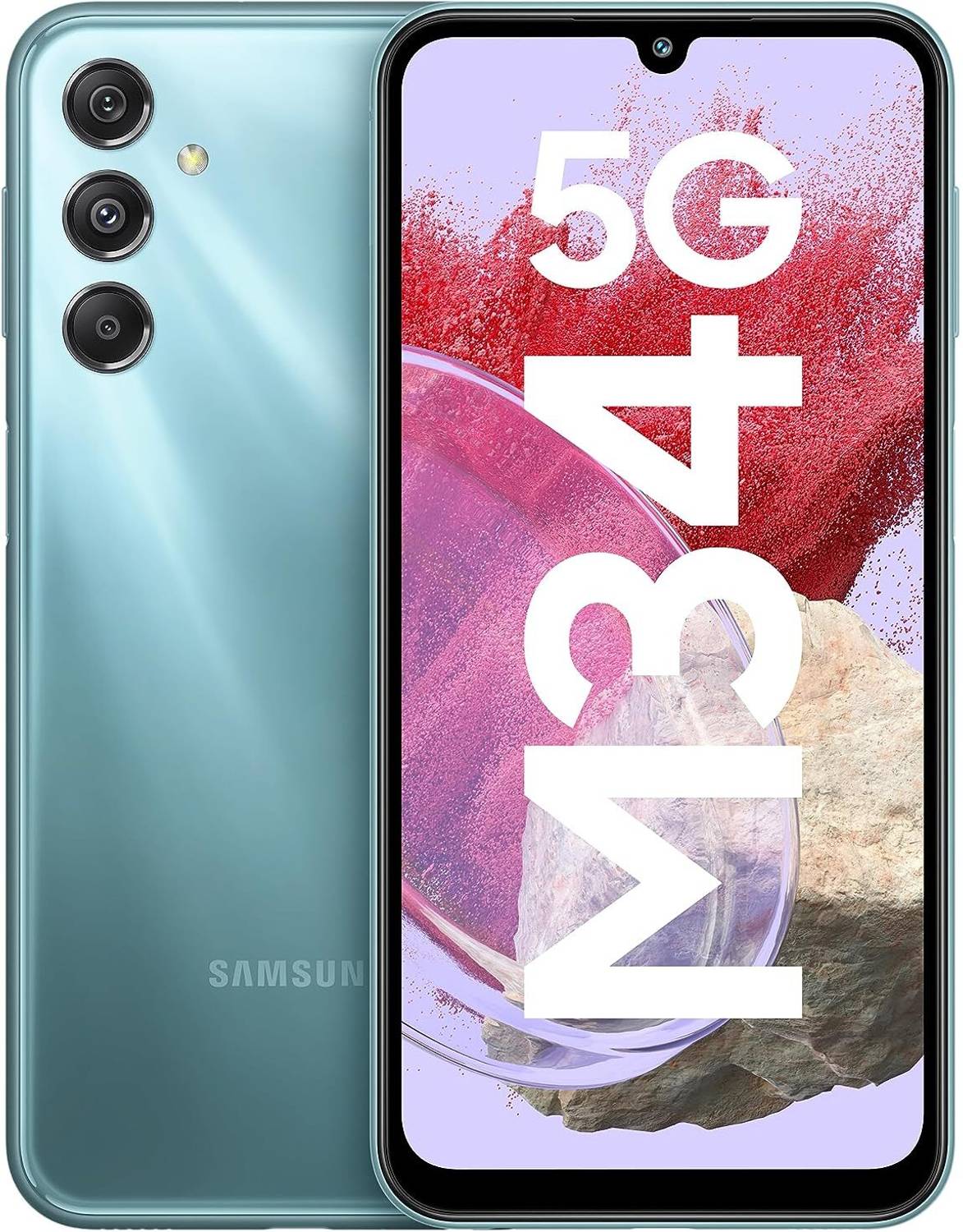 Samsung Galaxy M34 5G (Waterfall Blue, 128 GB) (8 GB RAM)