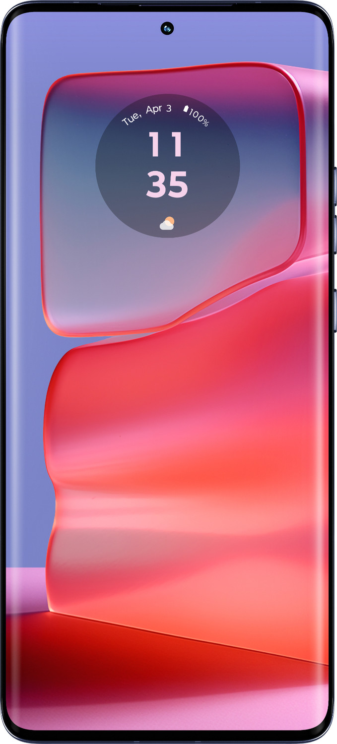 Image of Motorola Edge 50 Pro 5G with 125W Charger (Luxe Lavender, 256 GB)