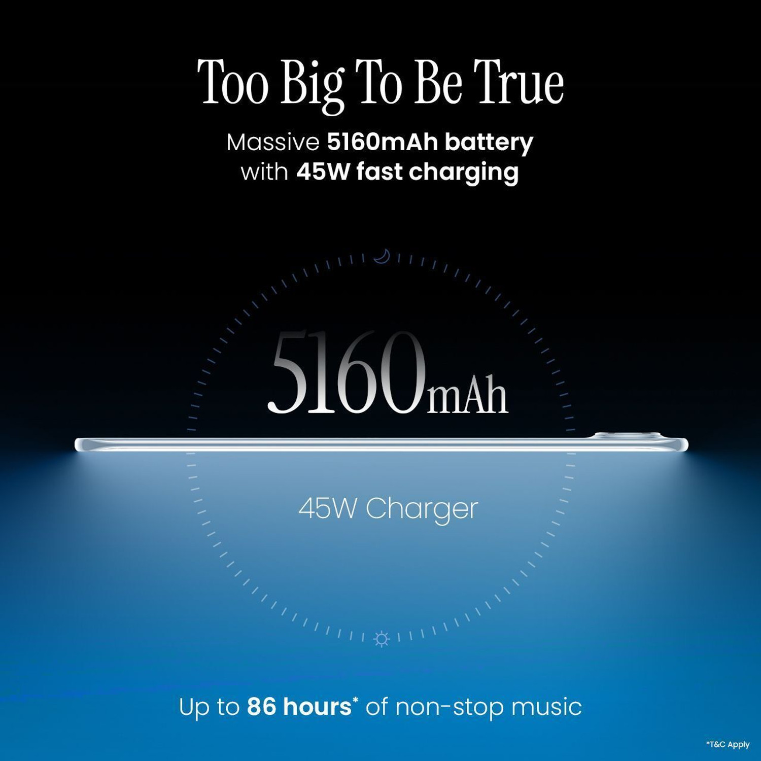 Image of Tecno Pova Slim 5G (Sky Blue, 128 GB)