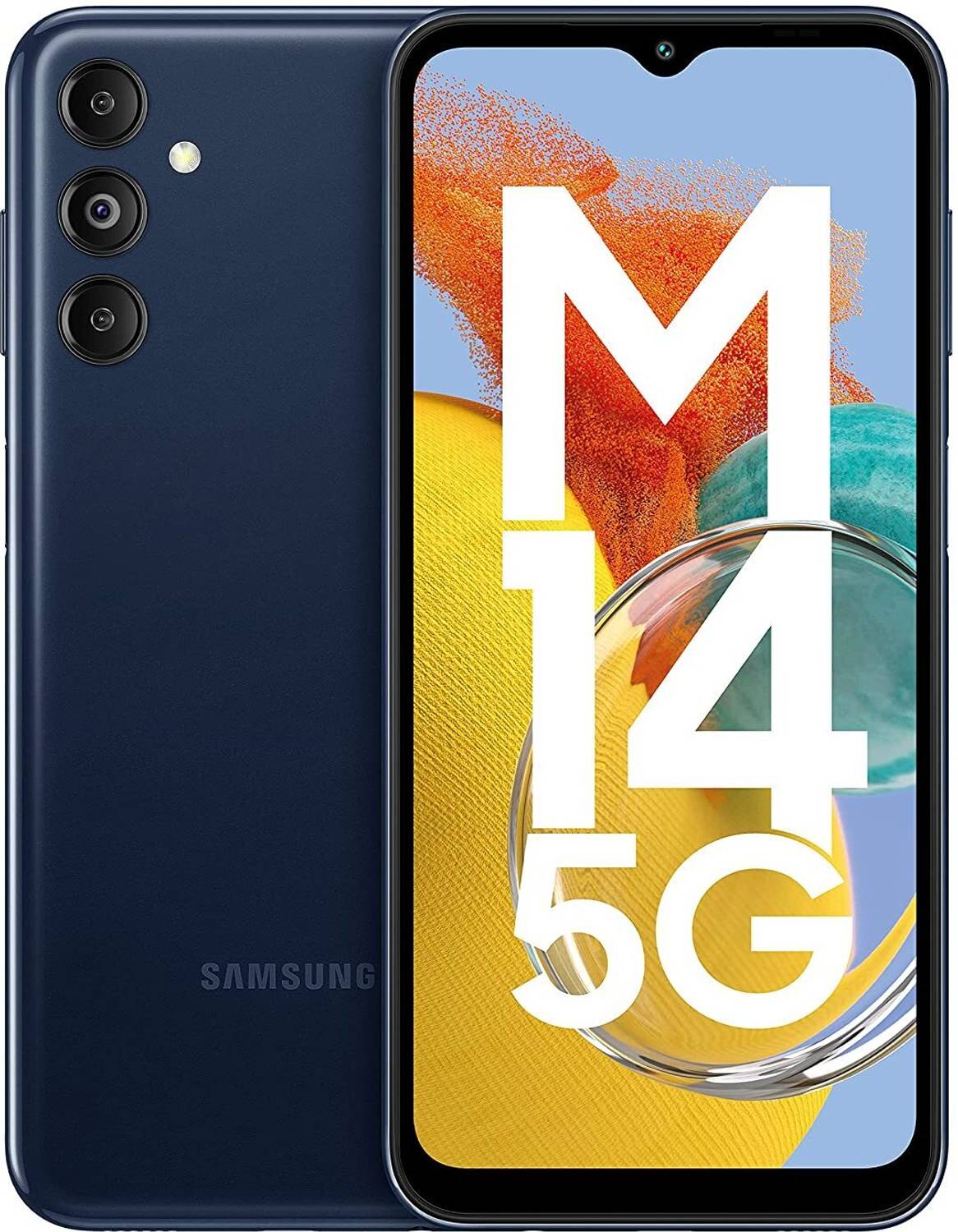 Samsung Galaxy M14 5G (Berry Blue, 128 GB) (4 GB RAM)
