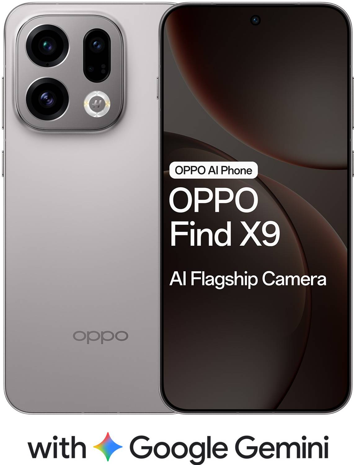 OPPO Find X9 256GB Titanium Grey - Image 1