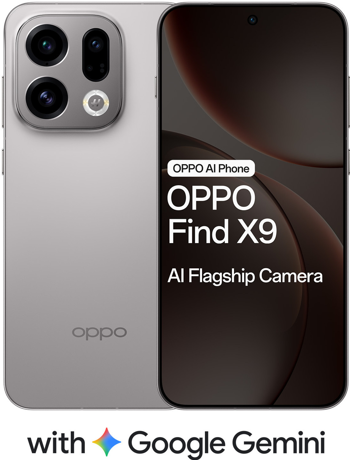 Image of OPPO Find X9 (Titanium Grey, 512 GB)