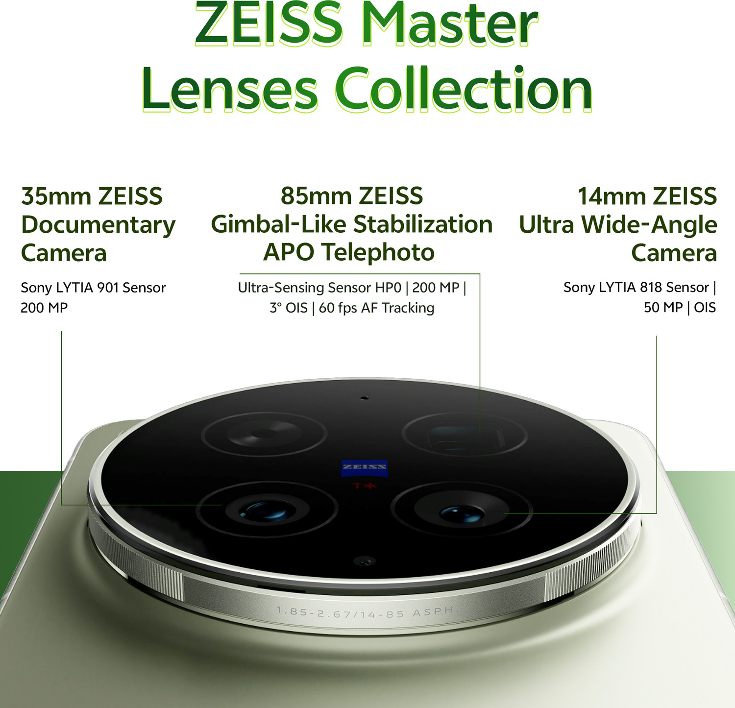 Image of vivo X300 Ultra (Victory Green, 512 GB)