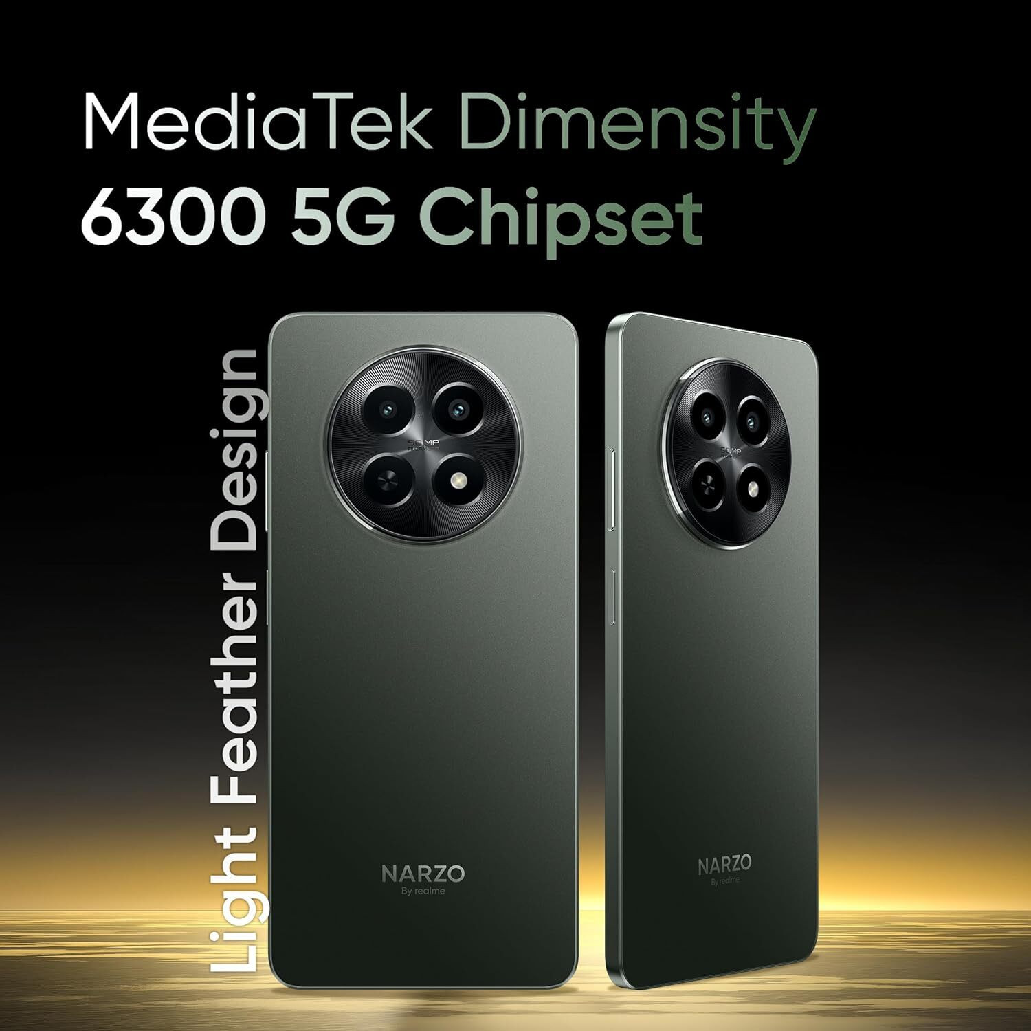 Image of realme Narzo N65 5G (Deep Green, 128 GB)