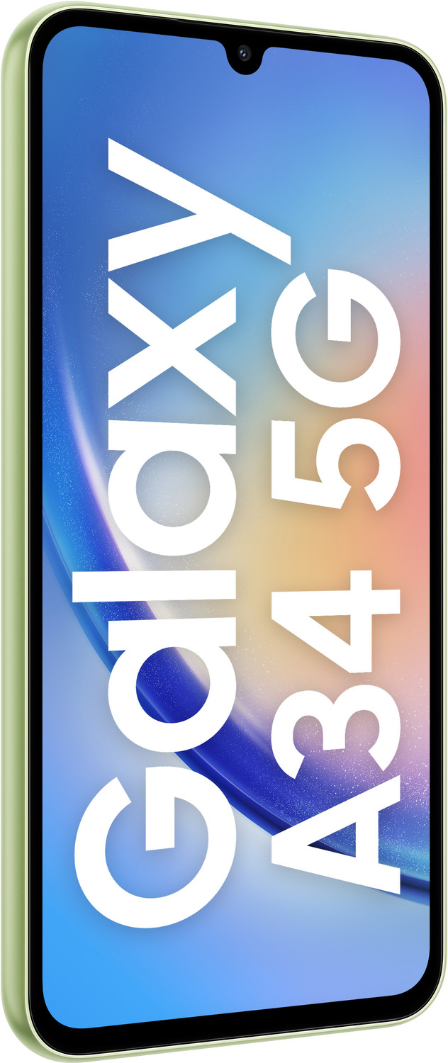 Image of Samsung Galaxy A34 5G (Awesome Lime, 128 GB)