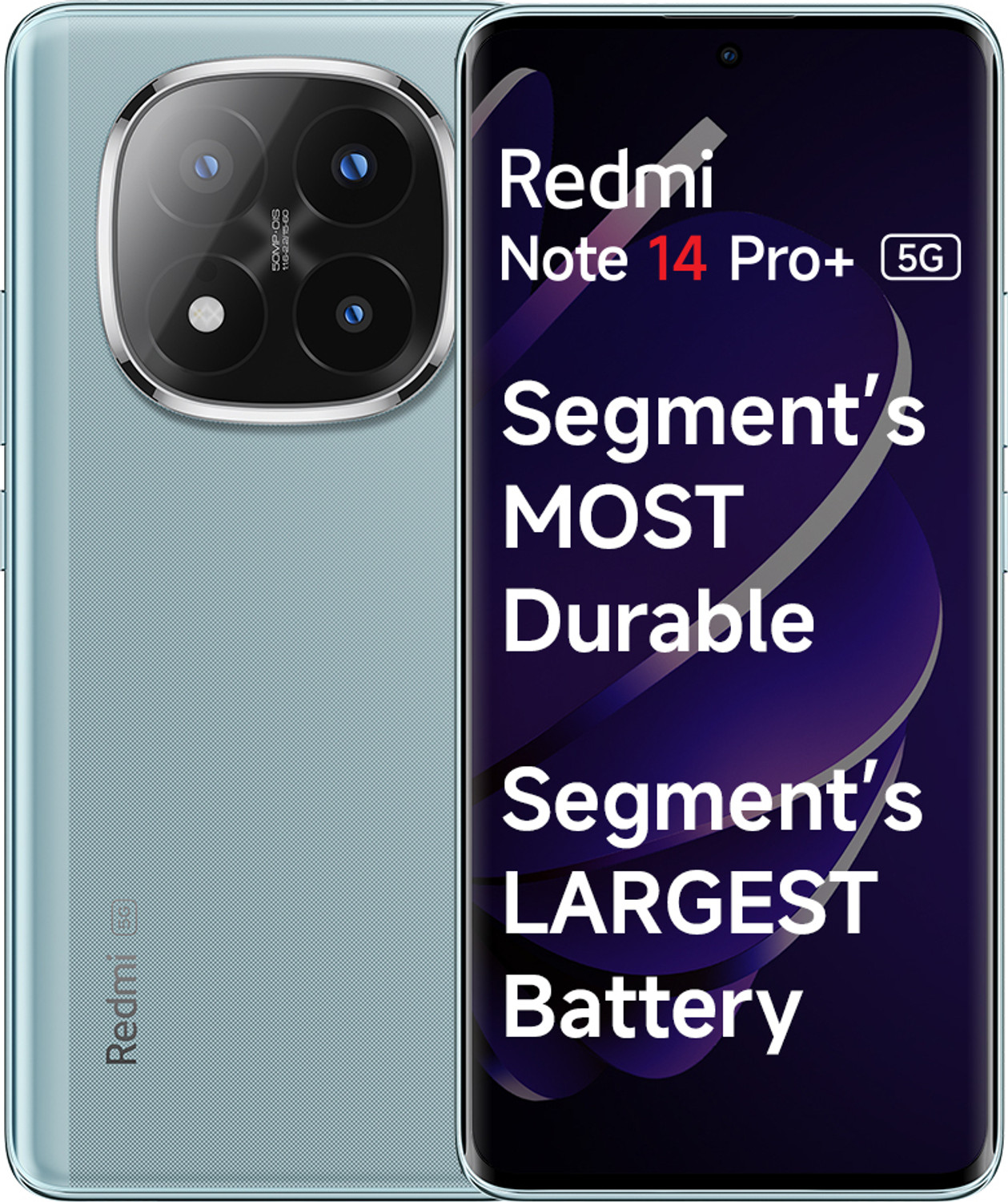 Image of REDMI Note-14 Pro+ 5G (Spectre Blue, 512 GB)