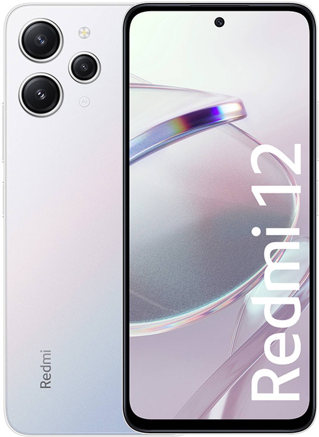 REDMI 12 (Moonstone Silver, 128 GB) (6 GB RAM)