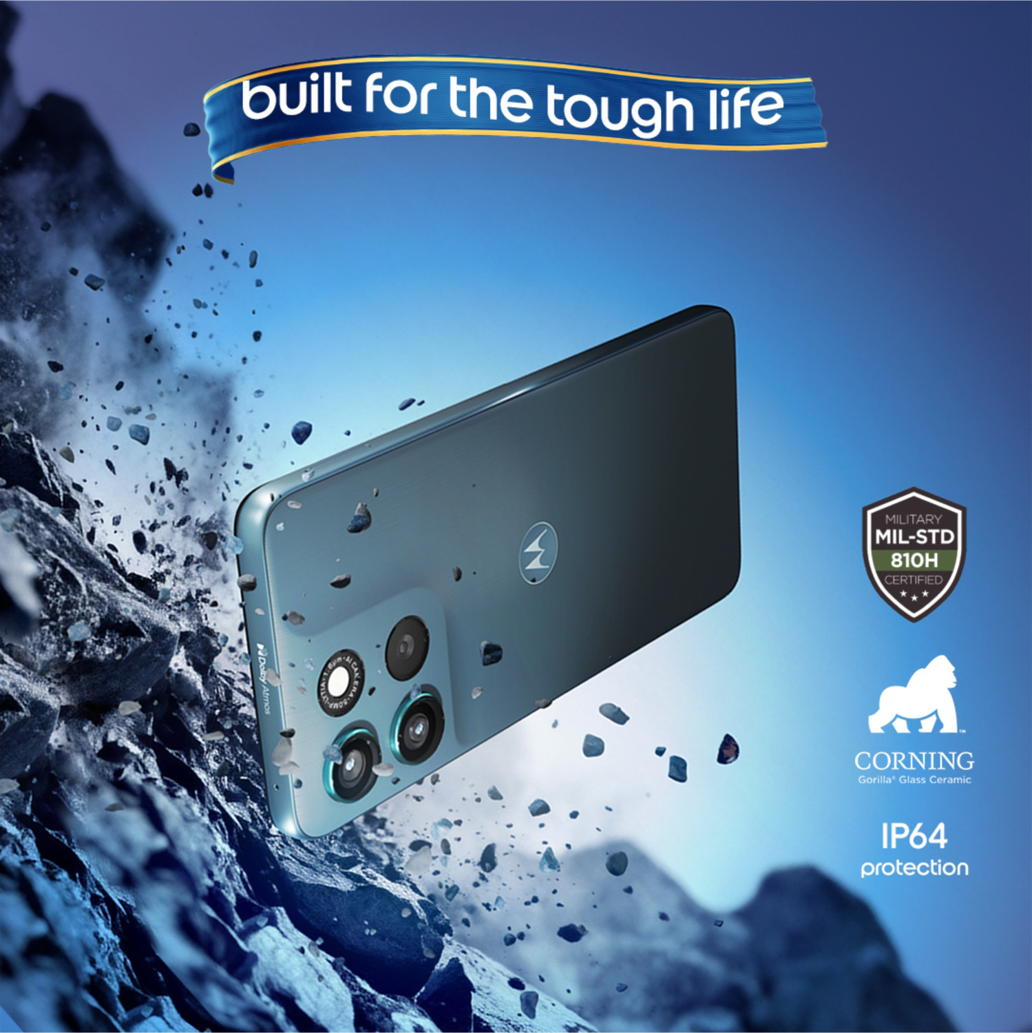 Image of MOTOROLA g max (PANTONE Alaskan Blue, 128 GB)
