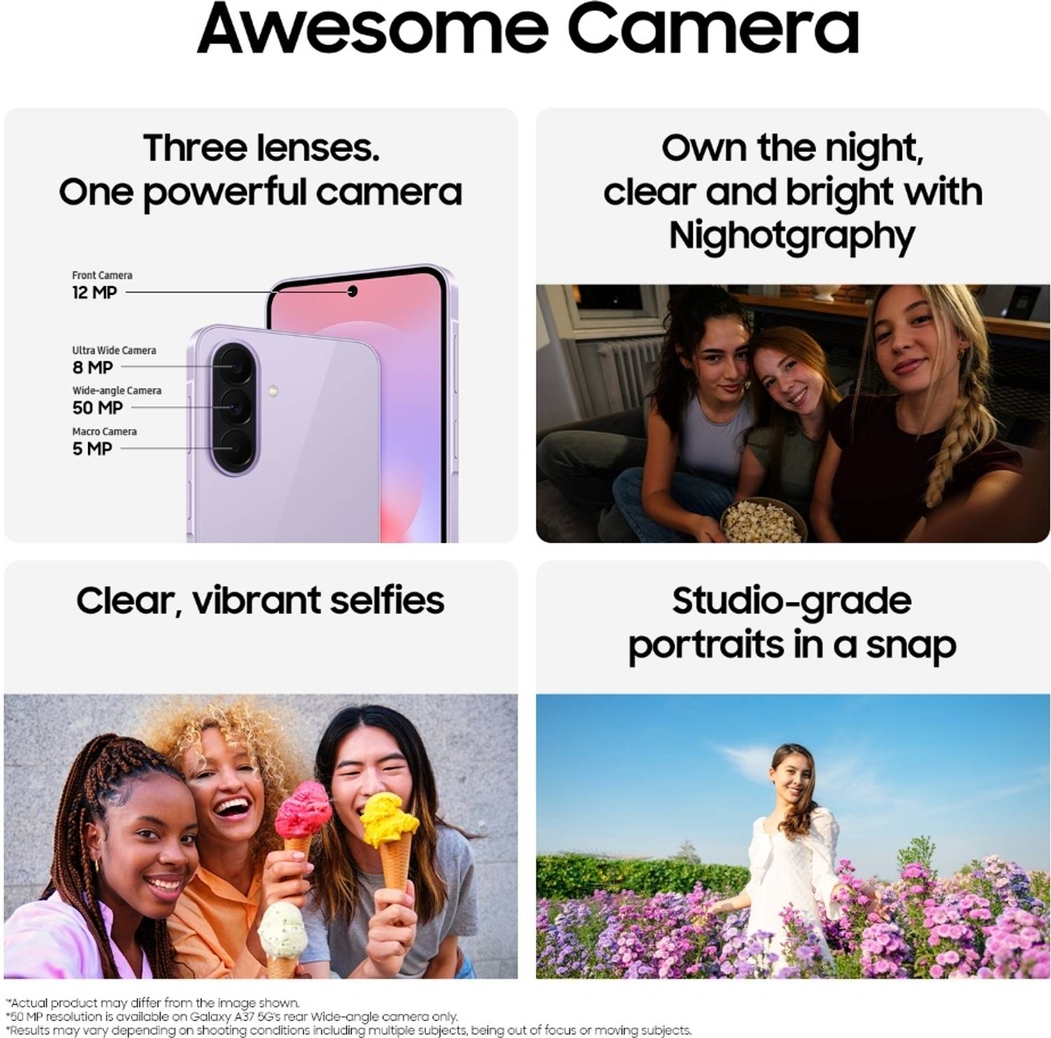 Samsung Galaxy A37 5G 128GB Awesome Graygreen - Image 4