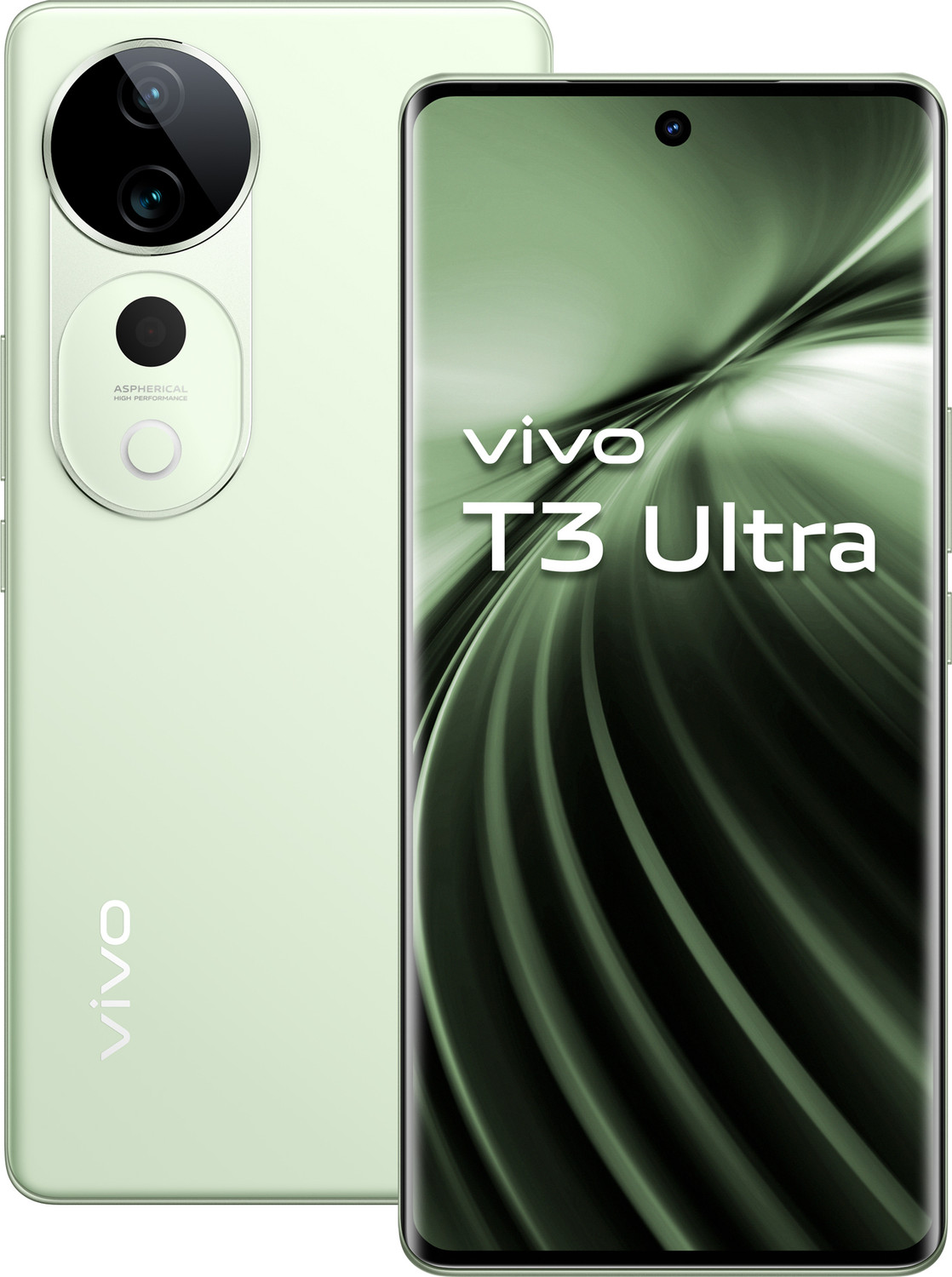 Image of vivo T3 Ultra (Frost Green, 256 GB)