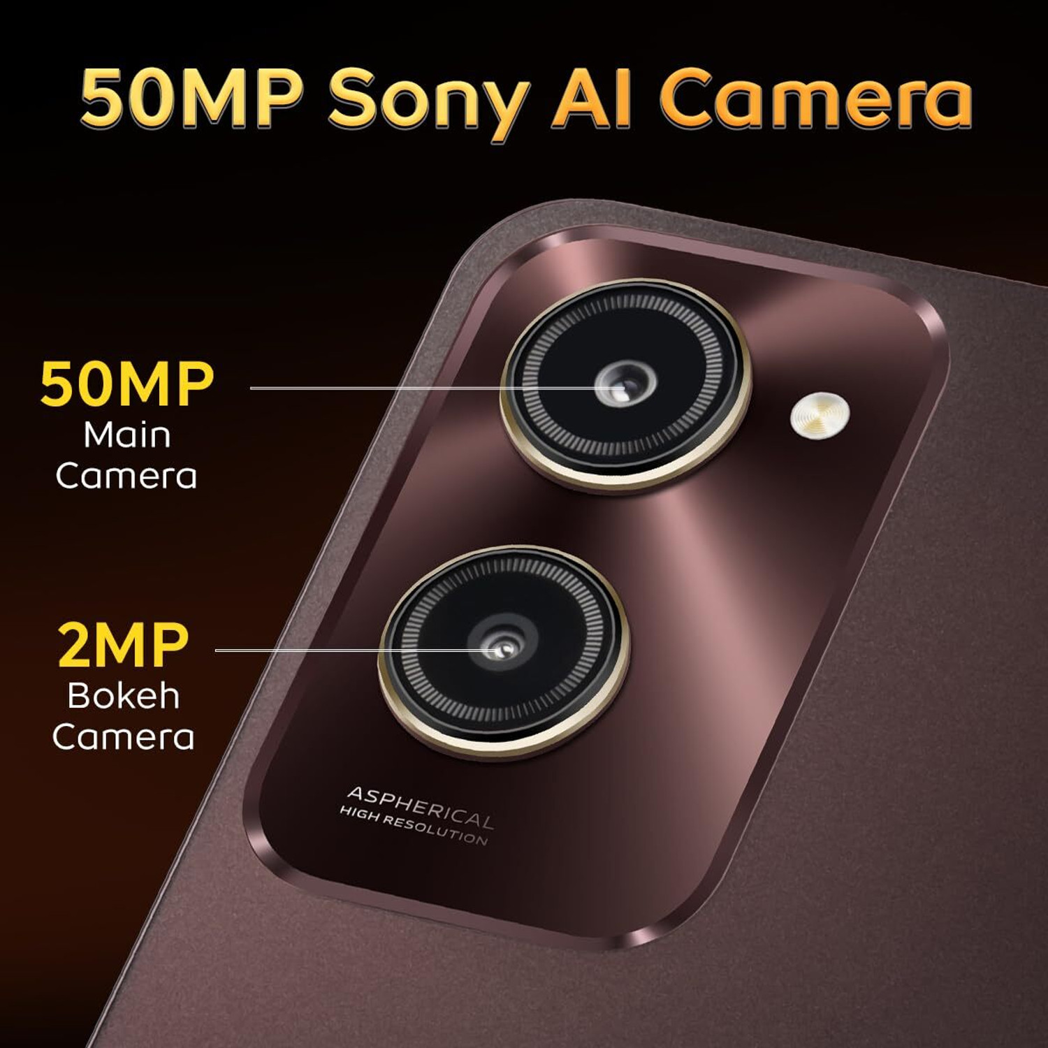 Image of IQOO Z9 Lite 5G (Mocha Brown, 128 GB)