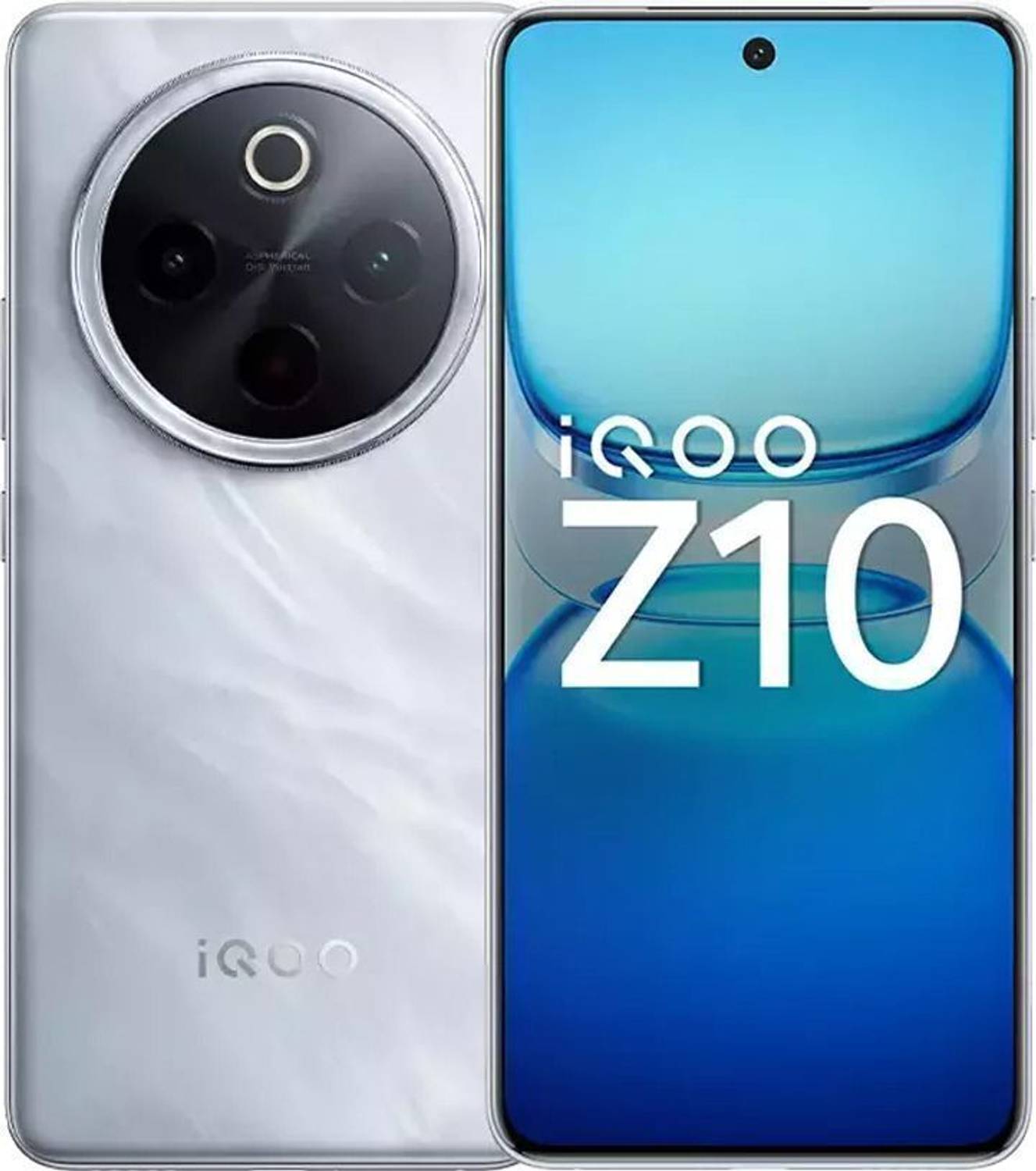 IQOO Z10 5G 256GB Glacier Silver - Image 1
