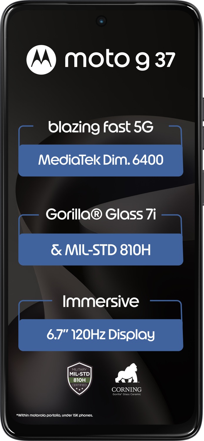 Image of MOTOROLA g37 (PANTONE Nautical Blue, 64 GB)