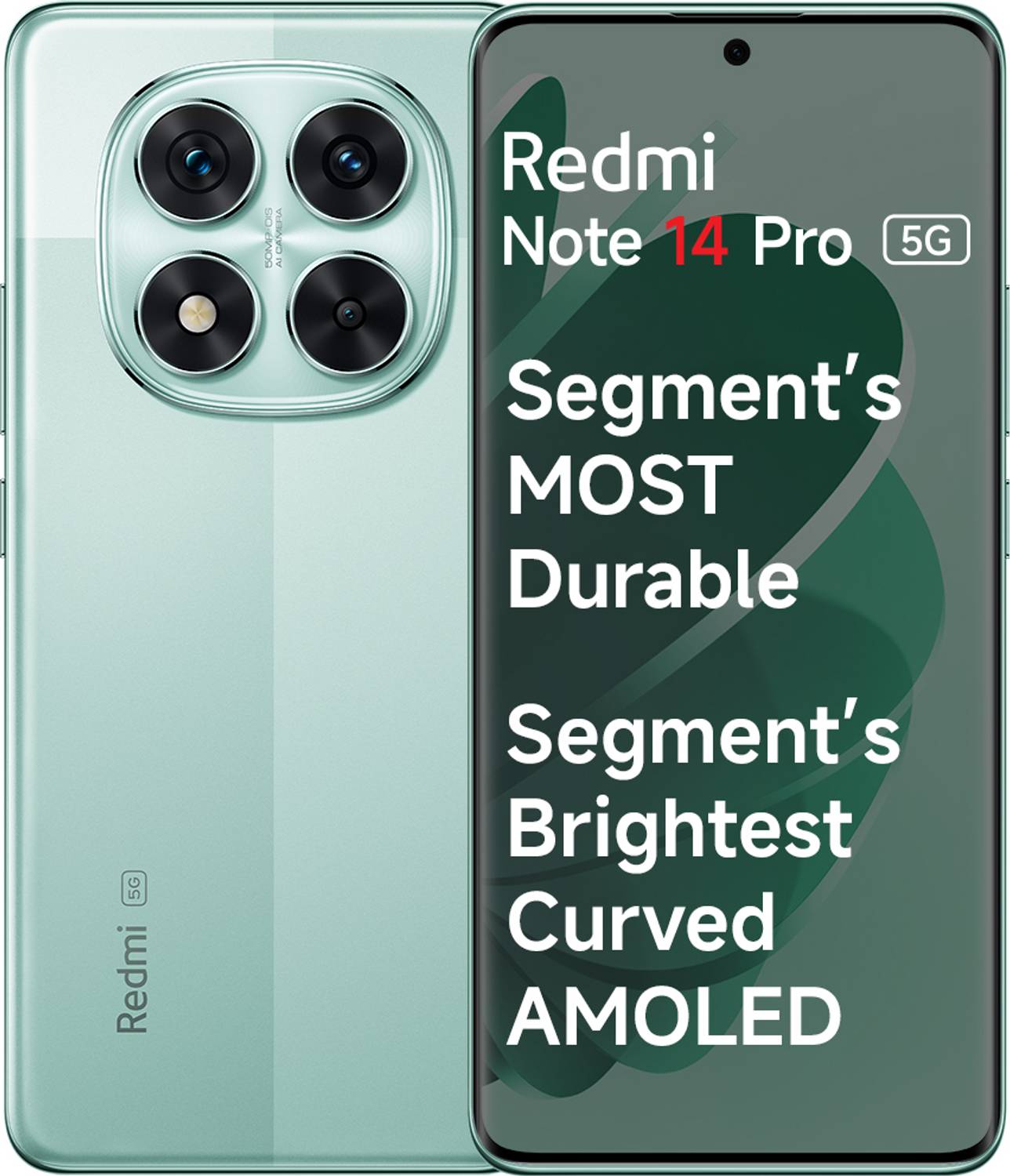 Redmi Note 14 Pro 5G 128GB Ivy Green - Image 2