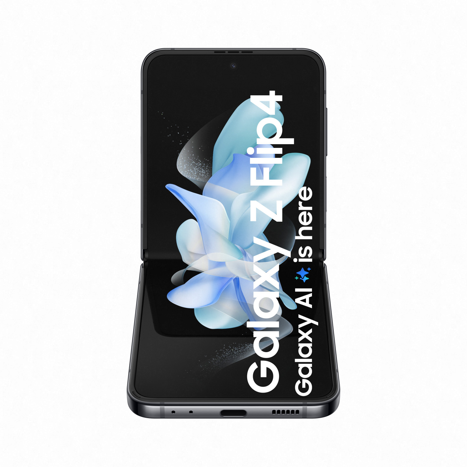 Image of Samsung Galaxy Z Flip4 5G (Graphite, 256 GB)