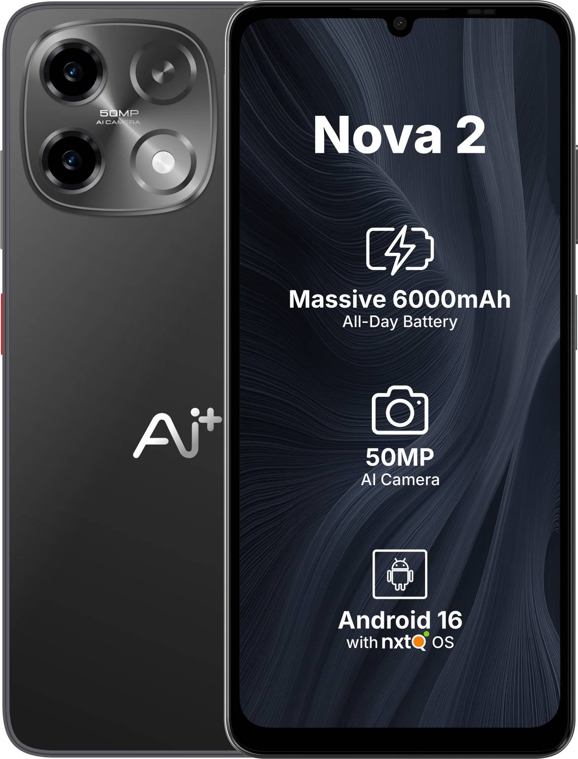 Ai+ Nova 2 5G (Black, 64 GB) (4 GB RAM)