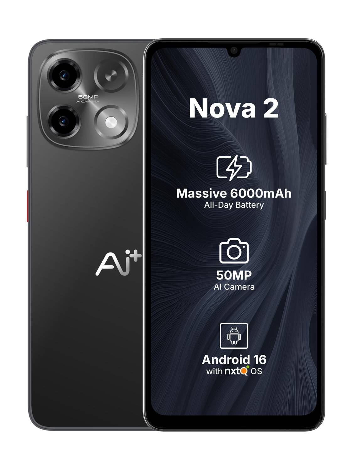 Ai+ Nova 2 5G 64GB Black - Image 1