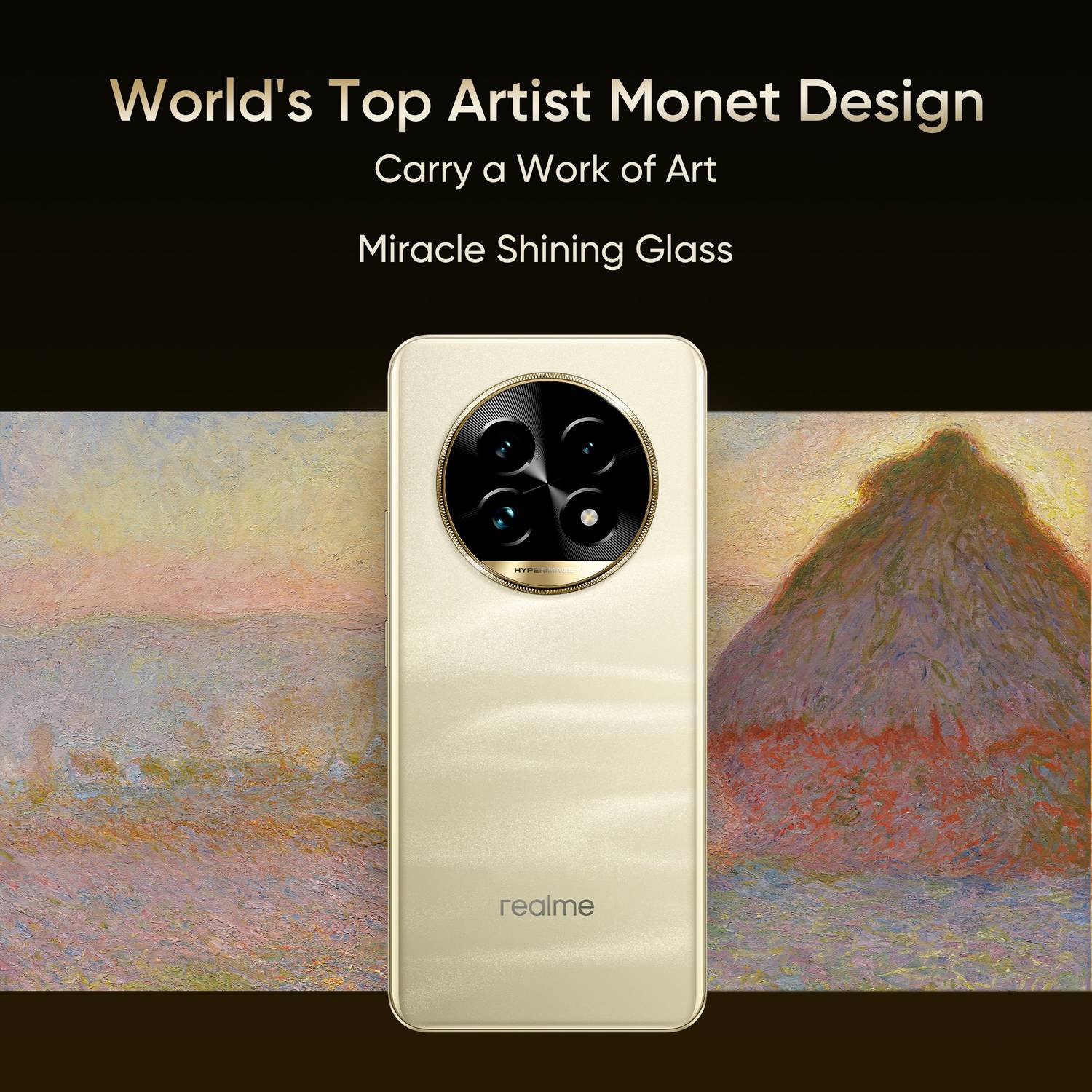 realme 13 Pro+ 5G (256GB, Monet Gold) - Image 5